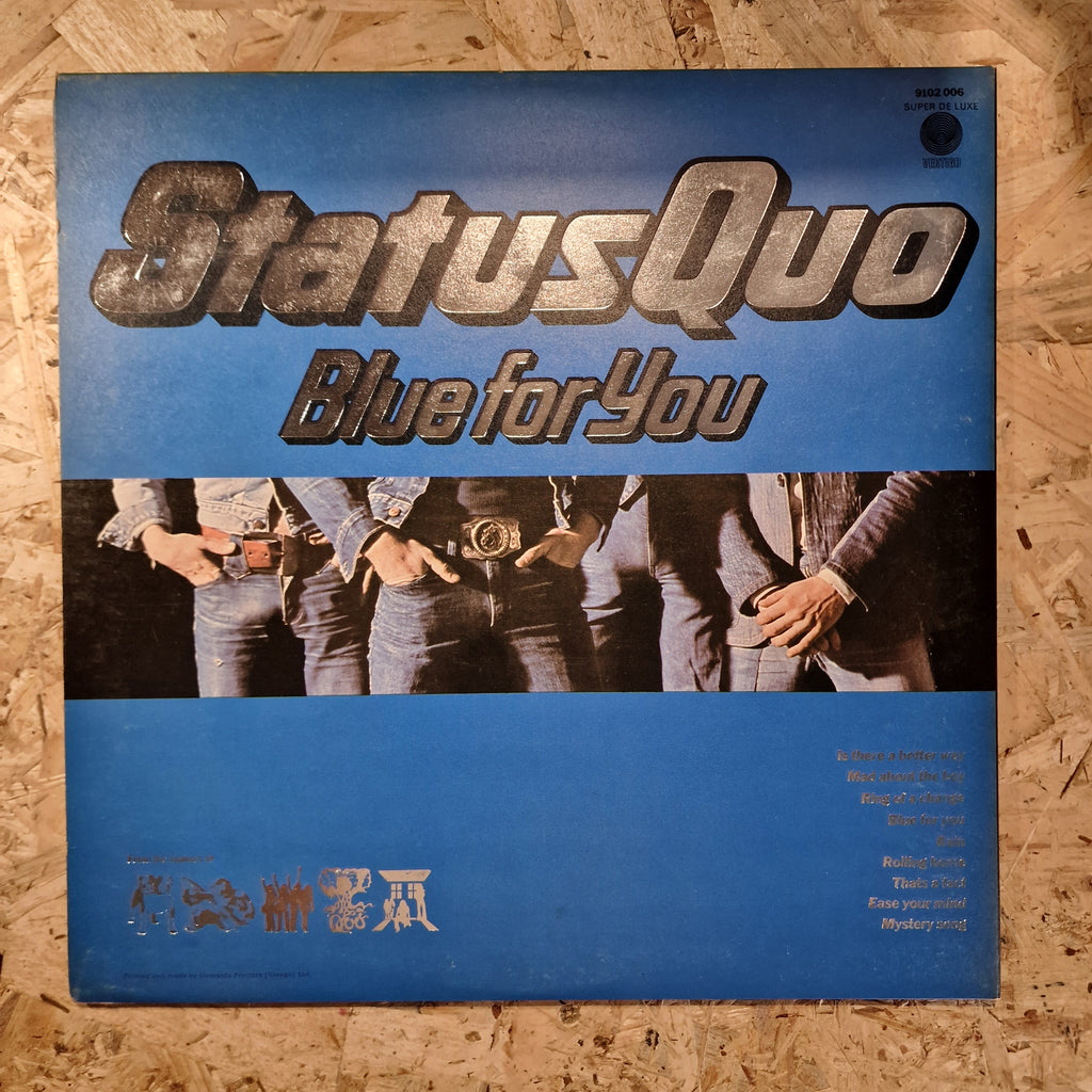 Status Quo – Blue For You 1976 UK Press