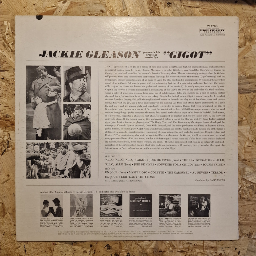 Jackie Gleason – Original Music For "Gigot"