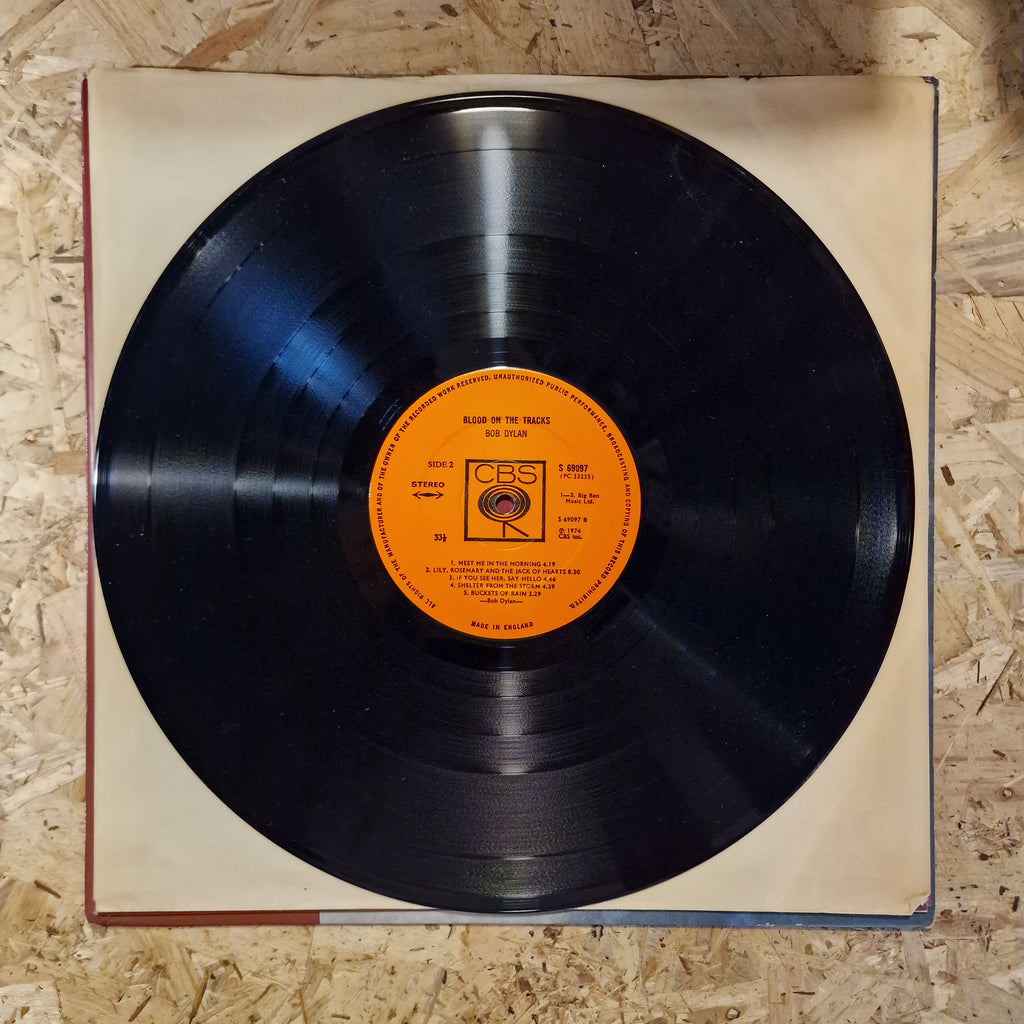 Bob Dylan - Blood on the Tracks 1975 UK Press