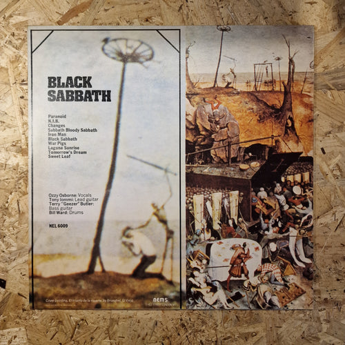 Black Sabbath ‎– Greatest Hits 1977 UK Press
