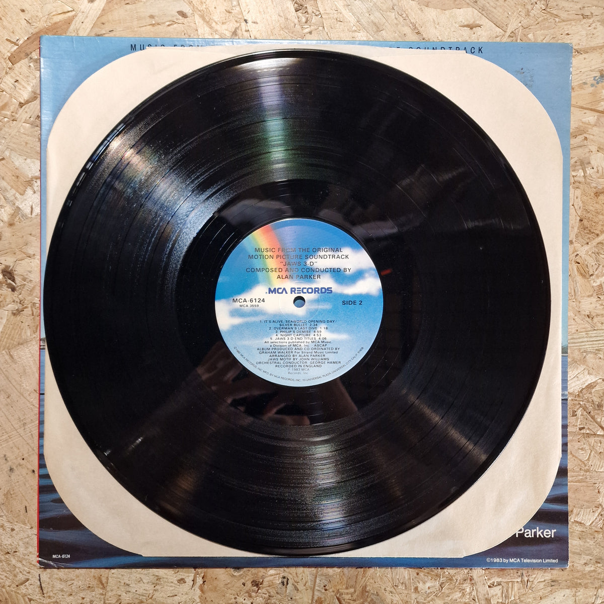 Alan Parker – Jaws 3-D - Music From The Original Motion Picture Soundtrack