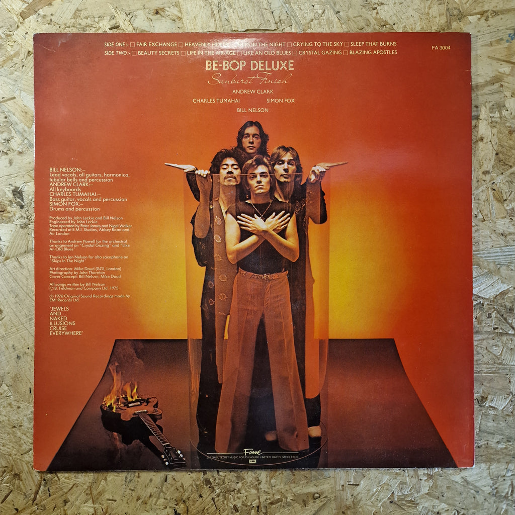 Be-Bop Deluxe – Sunburst Finish