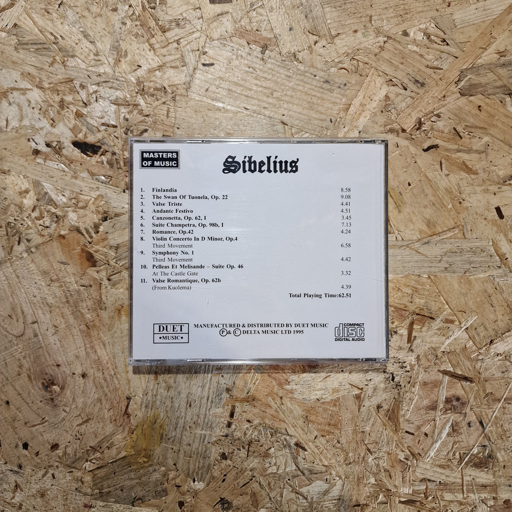 Sibelius – The Masters Of Music - Sibelius
