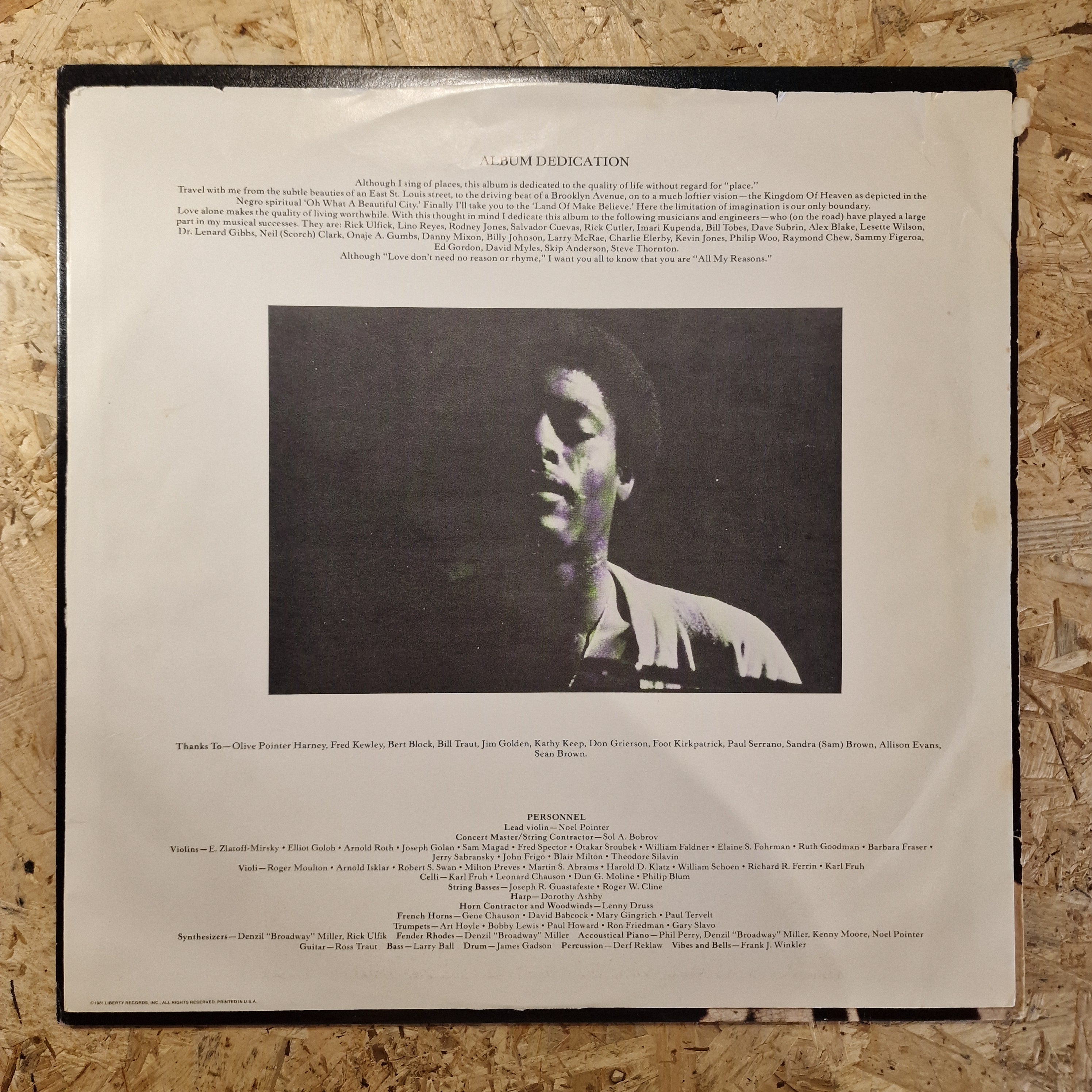 Noel Pointer – All My Reasons