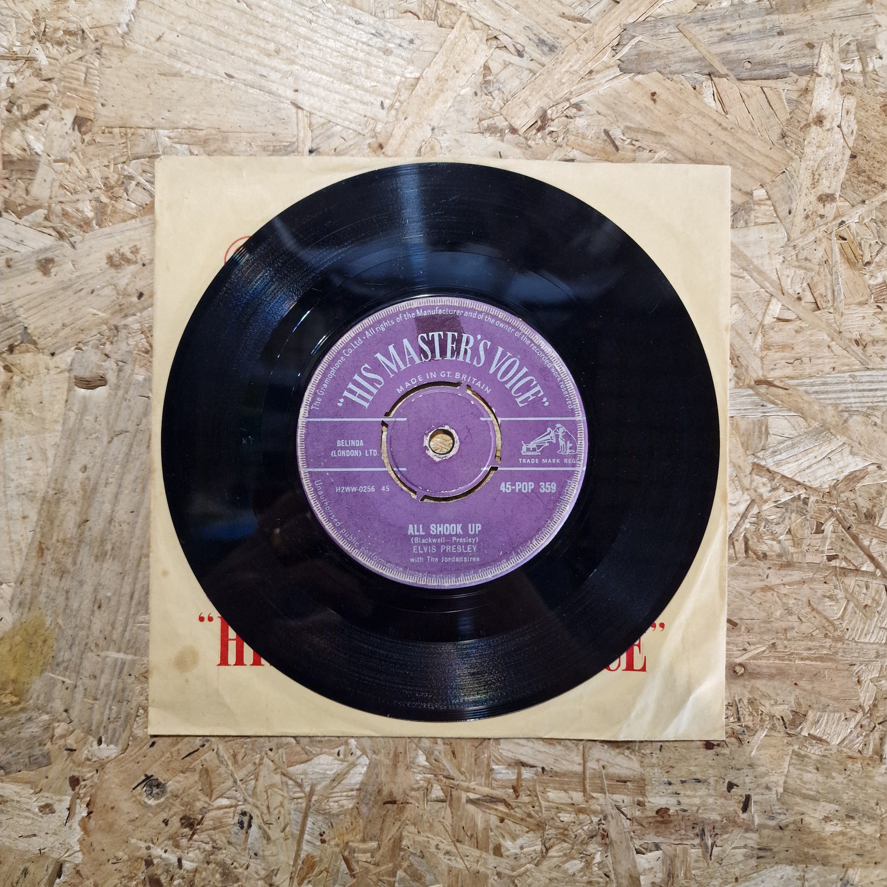Elvis Presley With The Jordanaires – All Shook Up