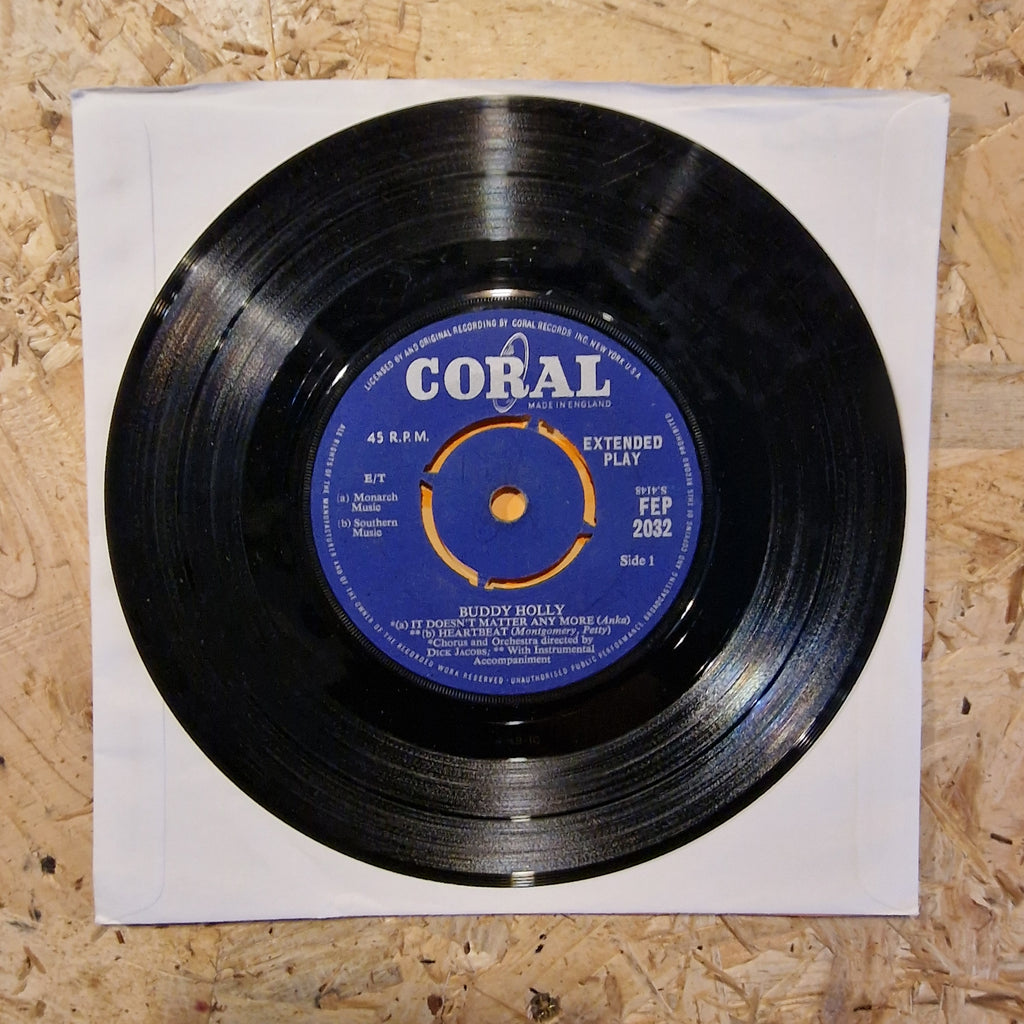 Buddy Holly – Buddy Holly 1963 UK Press 7" EP