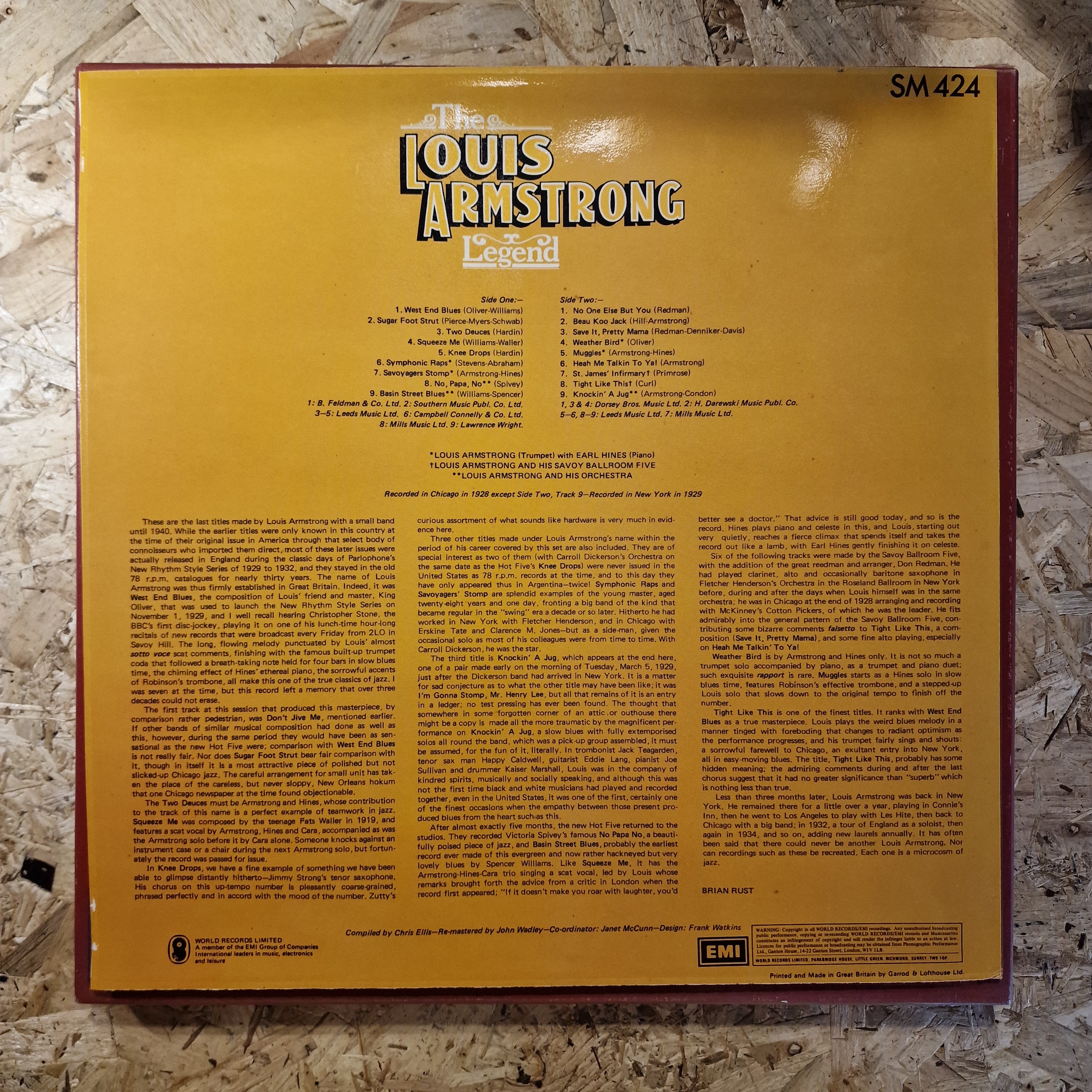 Louis Armstrong – The Louis Armstrong Legend