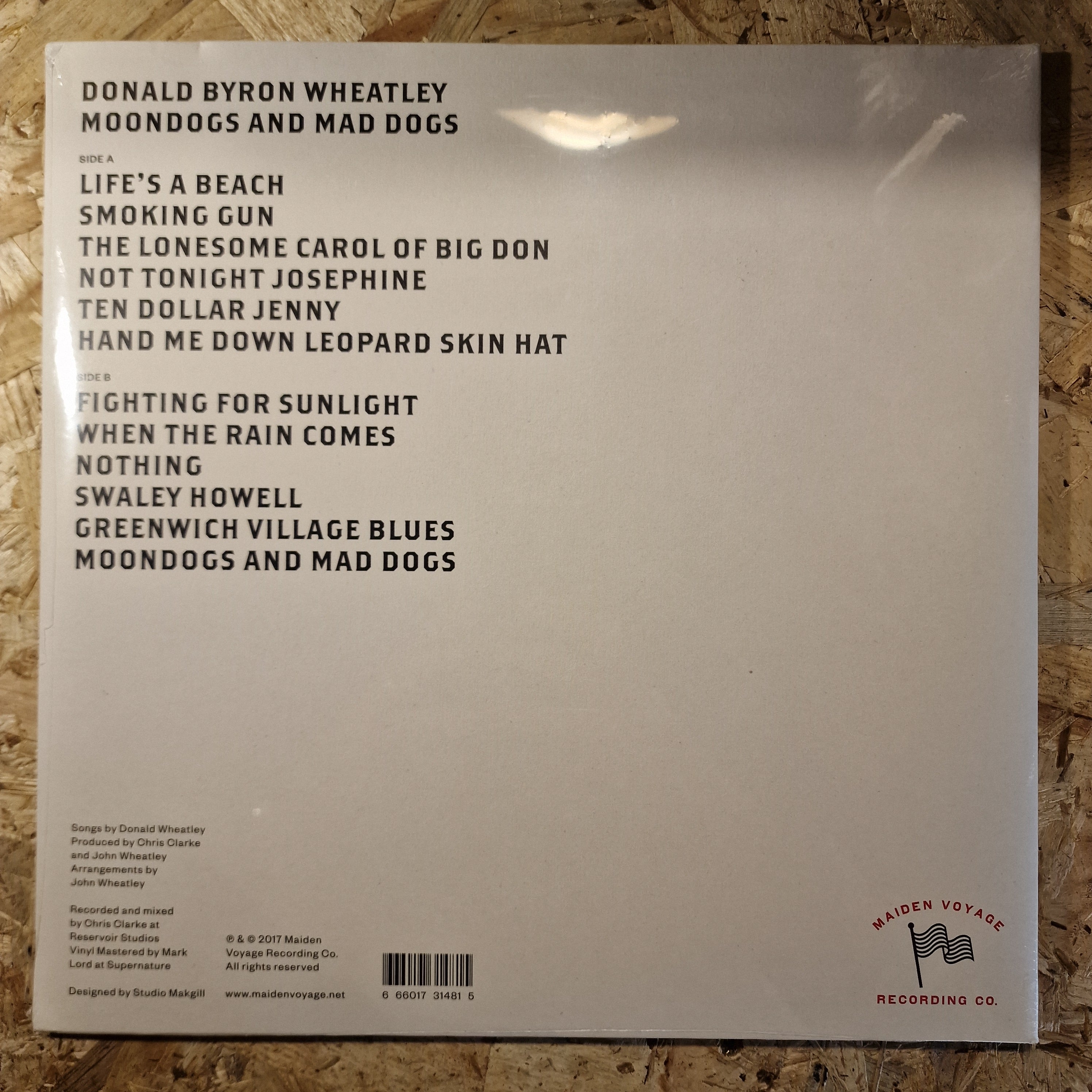 Donald Byron Wheatley – Moondogs And Mad Dogs