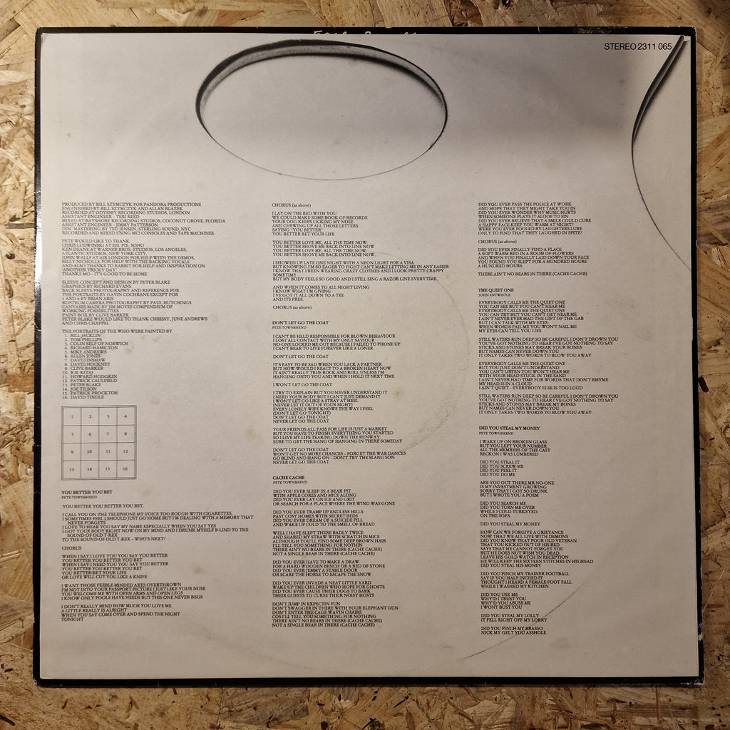 The Who – Face Dances