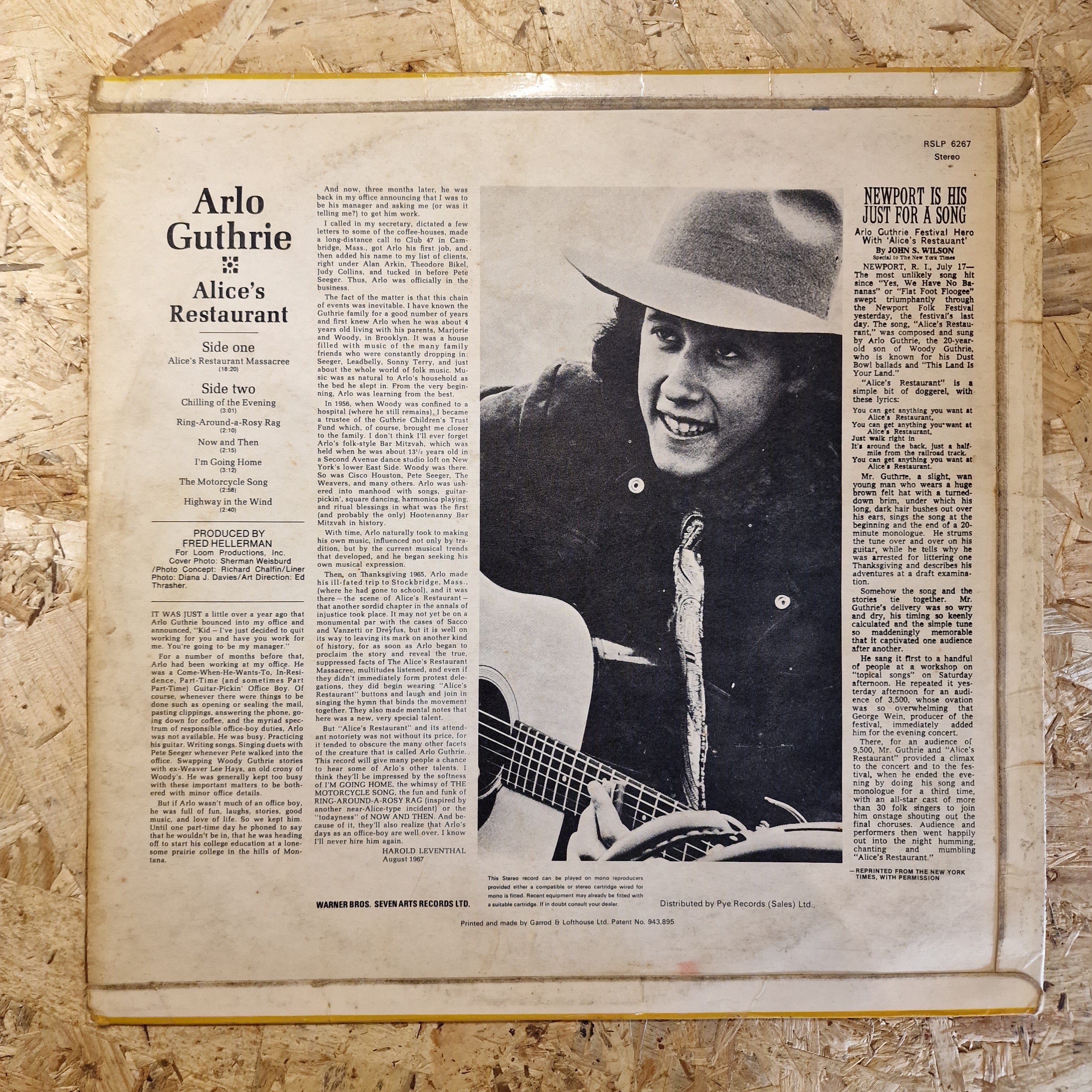 Arlo Guthrie – Alice's Restaurant