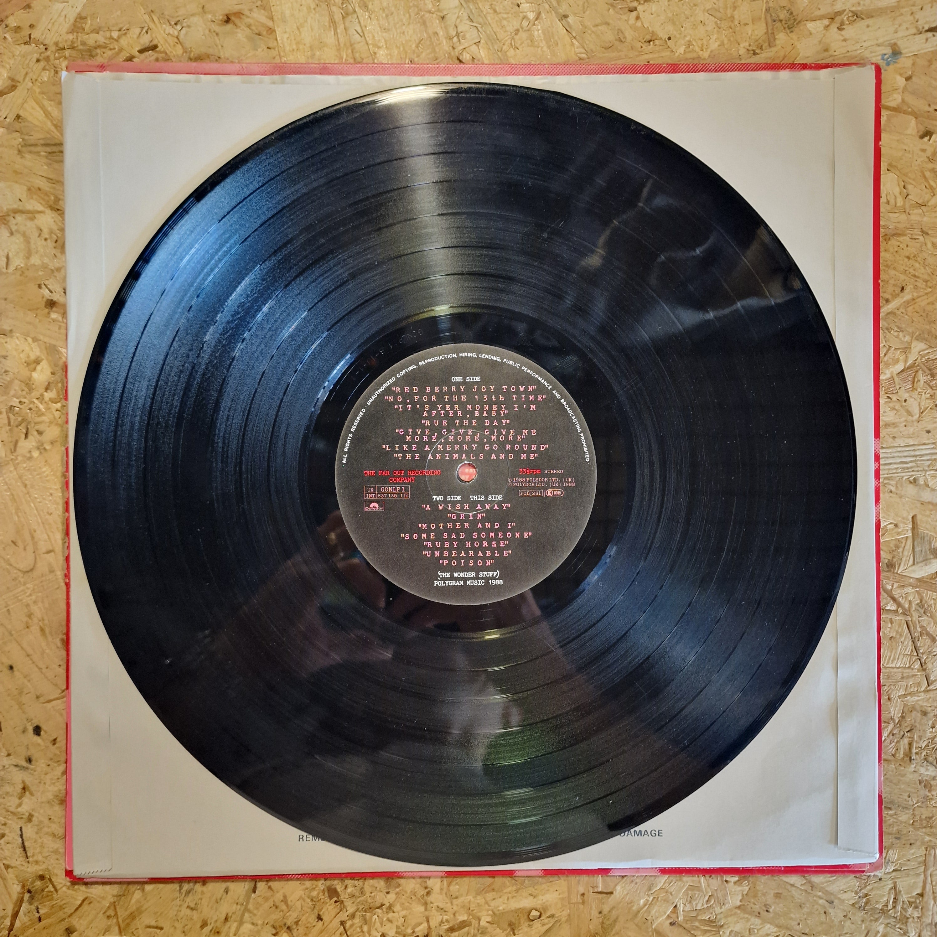 The Wonder Stuff – The Eight Legged Groove Machine