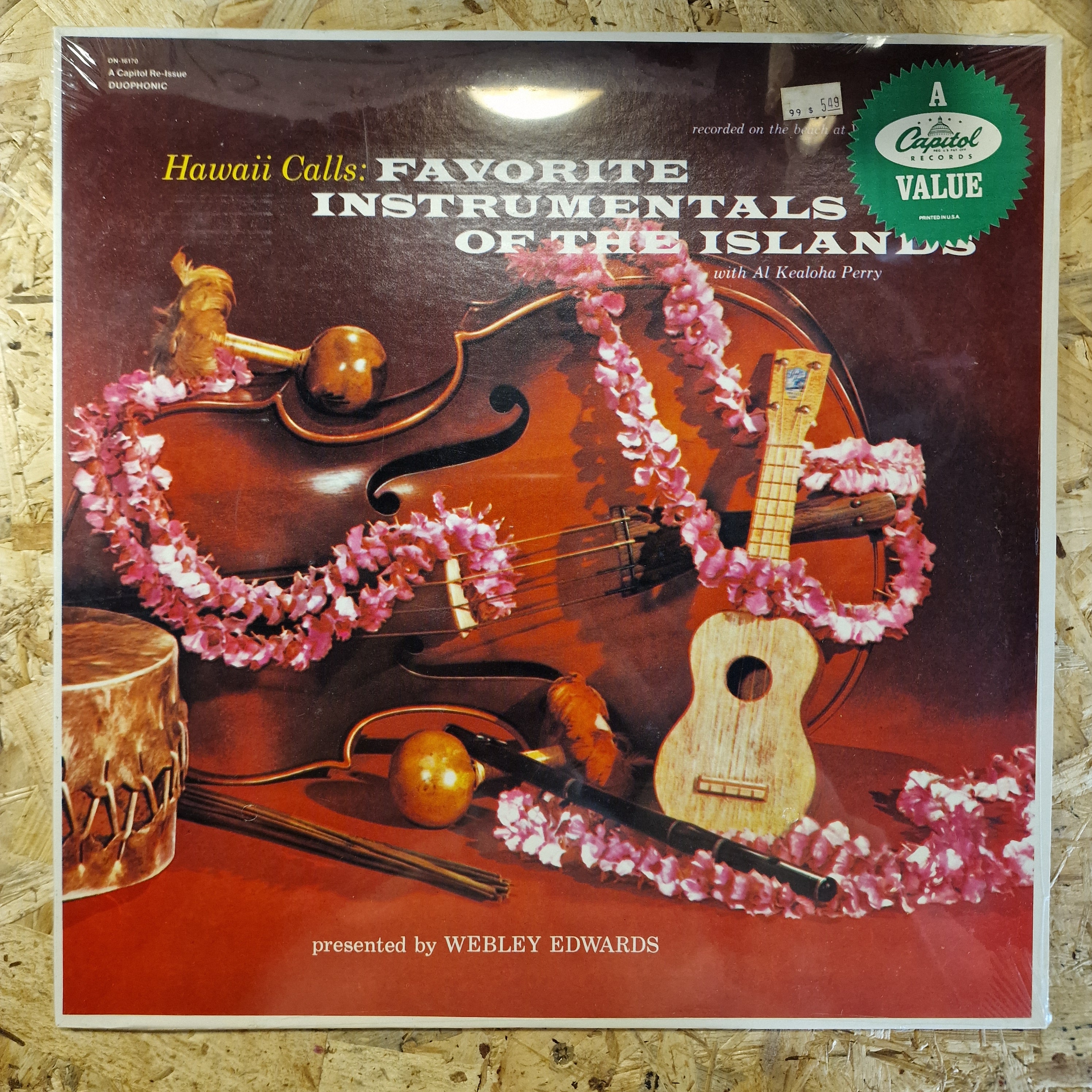 Al Kealoha Perry presented by Webley Edwards – Hawaii Calls: Favorite Instrumentals Of The Islands