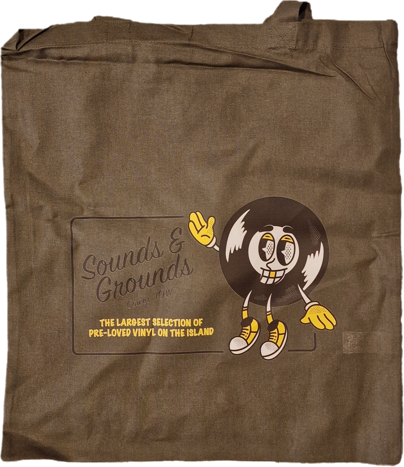 Vinyl Man Tote Bag