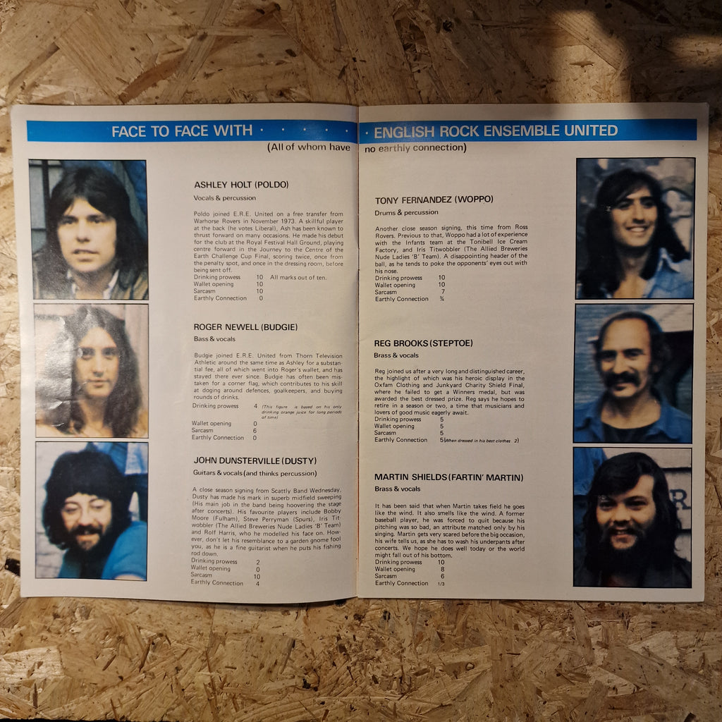 Rick Wakeman - F.A. Challenge Tankard Final Souvenir Programme (1976)