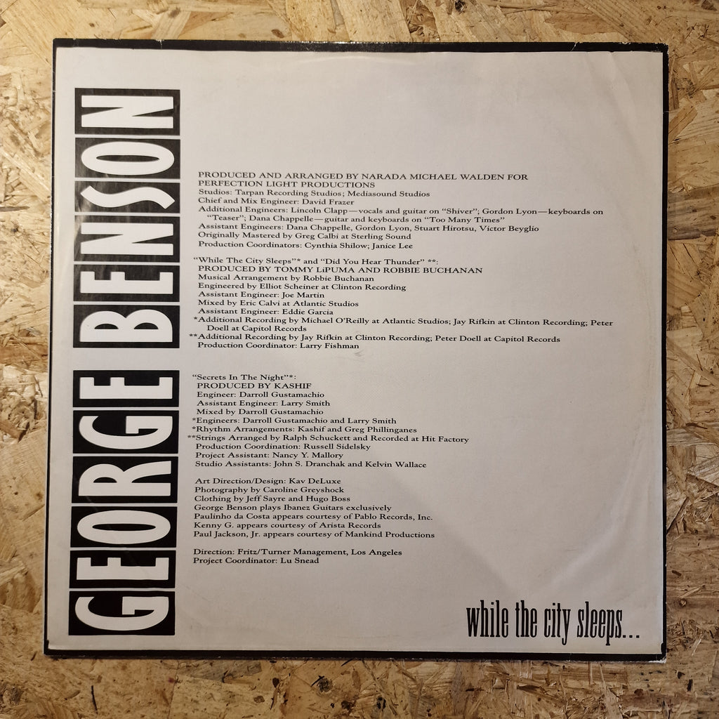 George Benson – While The City Sleeps...