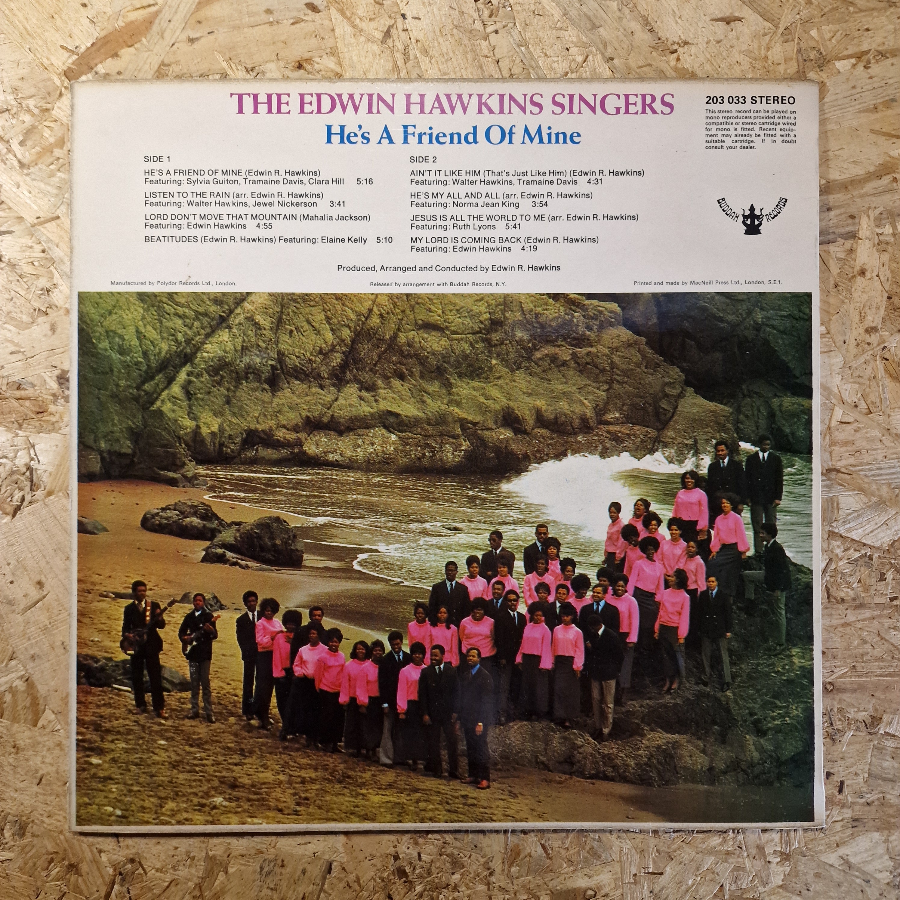 The Edwin Hawkins Singers – He's A Friend Of Mine