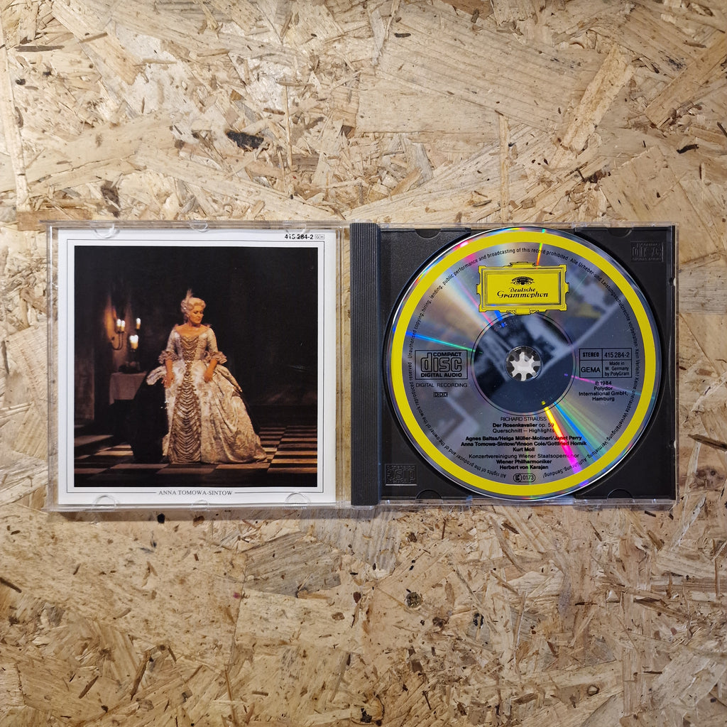 Richard Strauss / Herbert von Karajan - Wiener Philharmoniker - Anna Tomowa-Sintow - Agnes Baltsa - Janet Perry - Kurt Moll – Der Rosenkavalier - Querschnitt