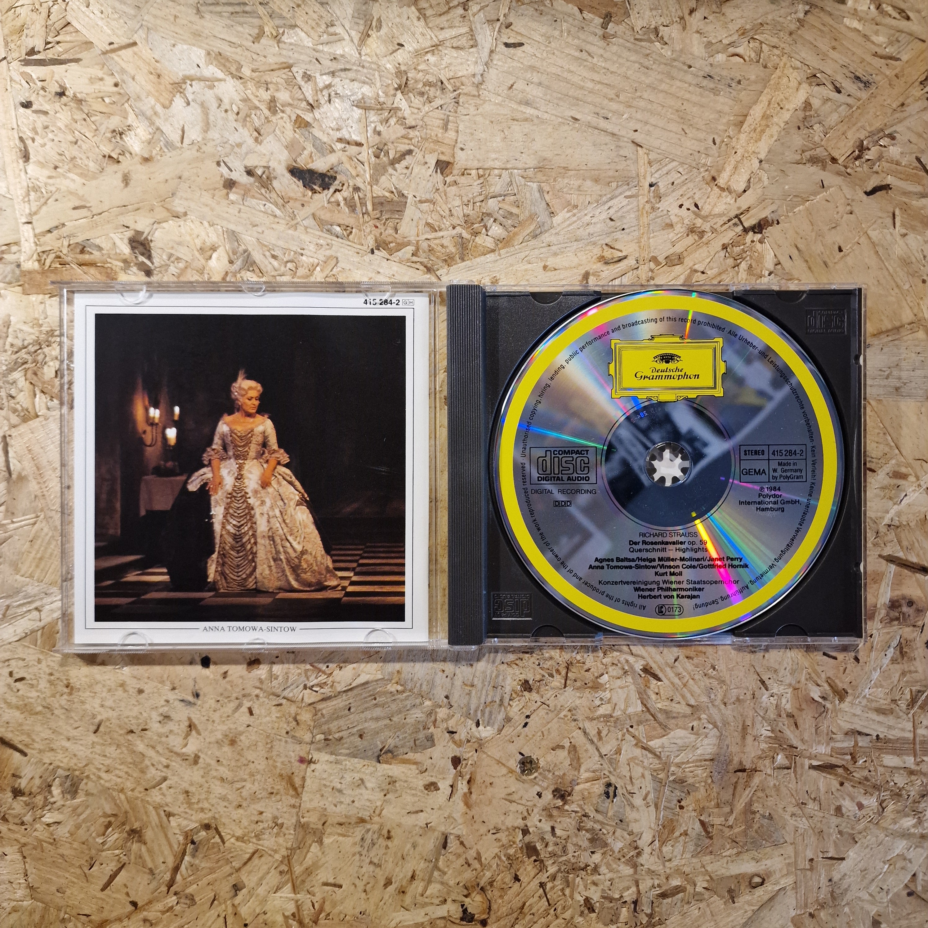 Richard Strauss / Herbert von Karajan - Wiener Philharmoniker - Anna Tomowa-Sintow - Agnes Baltsa - Janet Perry - Kurt Moll – Der Rosenkavalier - Querschnitt