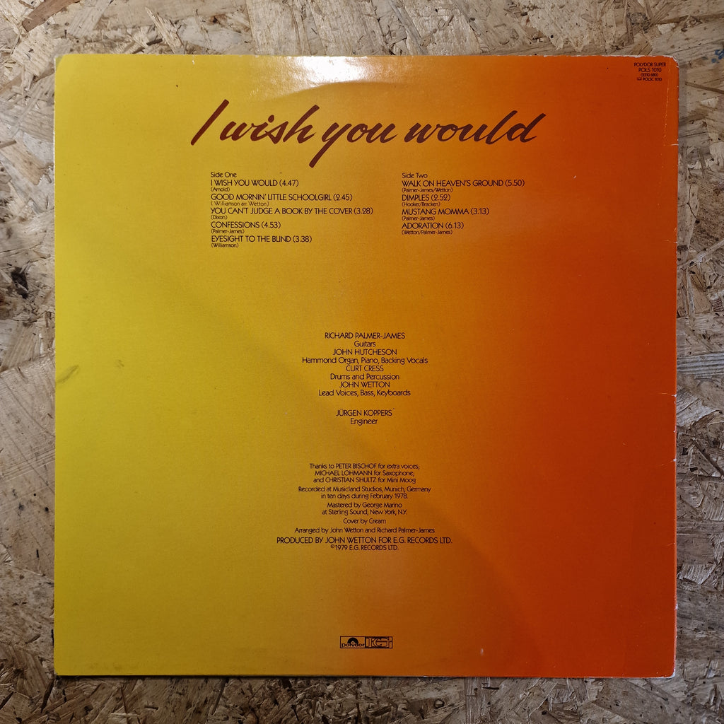 Jack-Knife – I Wish You Would