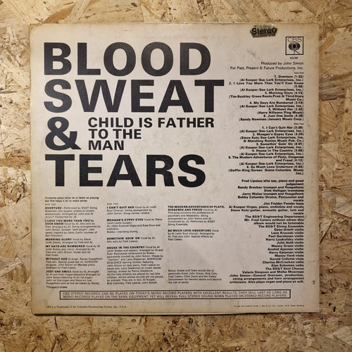 Blood, Sweat And Tears – Child Is Father To The Man