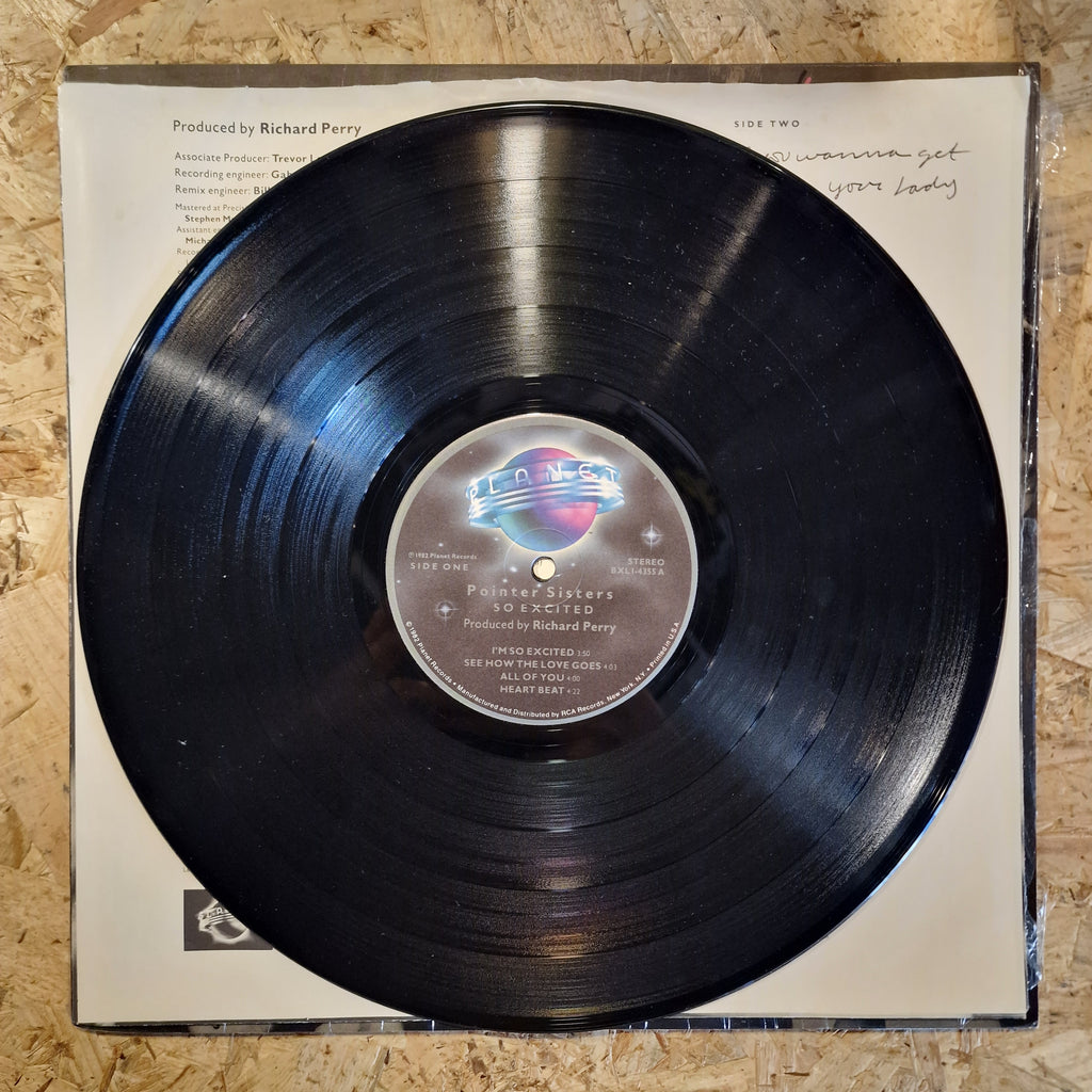 Pointer Sisters – So Excited! 1982 US Press