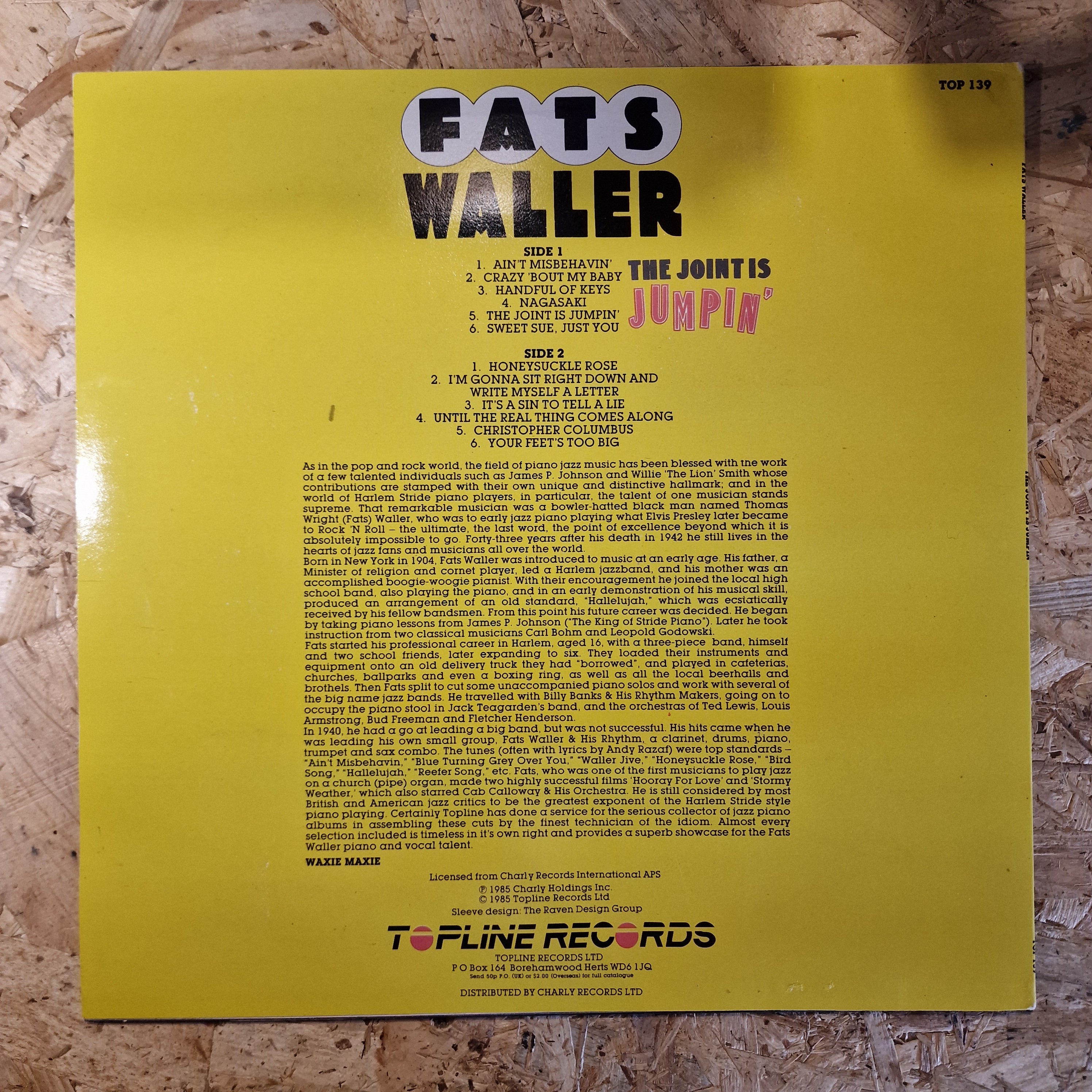 Fats Waller – The Joint Is Jumpin'