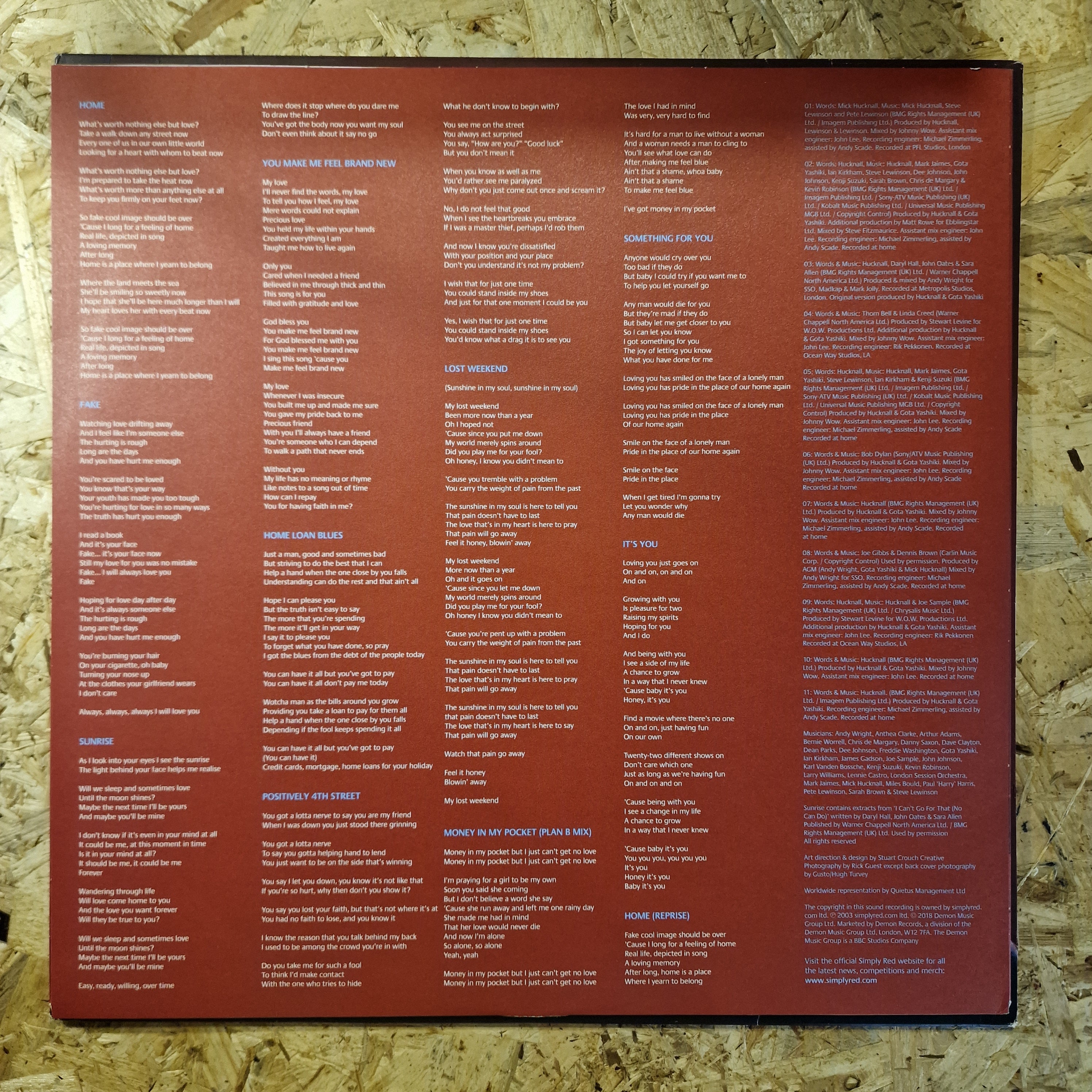 Simply Red – Home