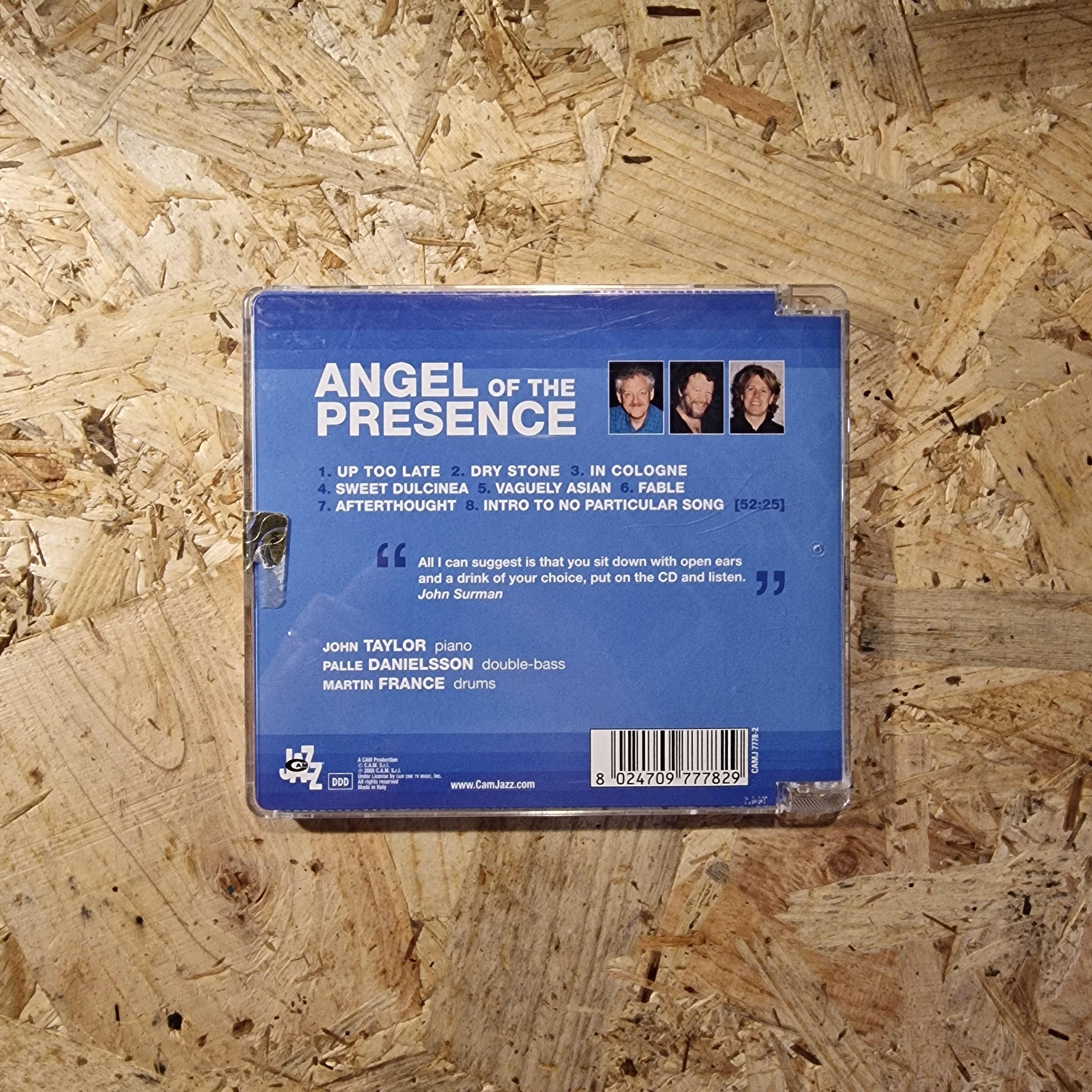 John Taylor, Martin France, Palle Danielsson – Angel Of The Presence