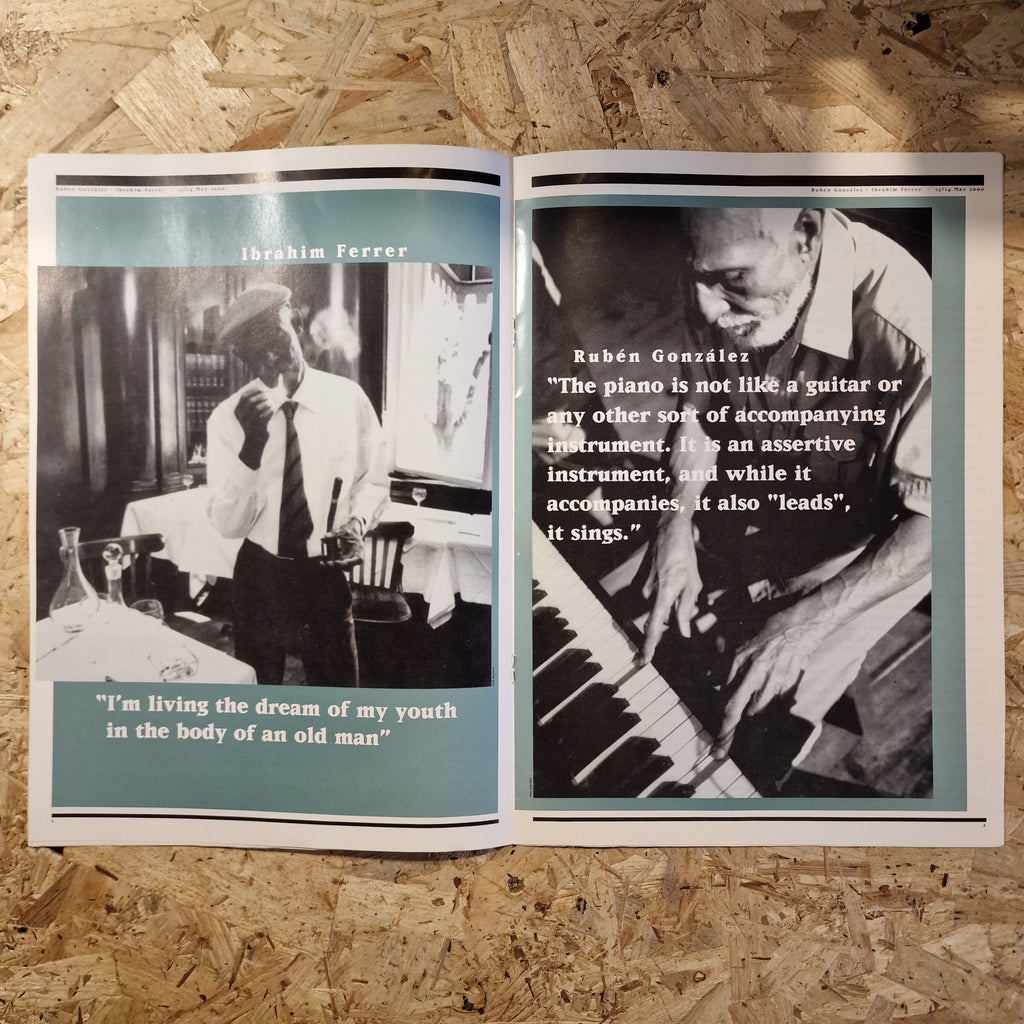 Buena Vista Social Club - Royal Albert Hall Programme (2000)