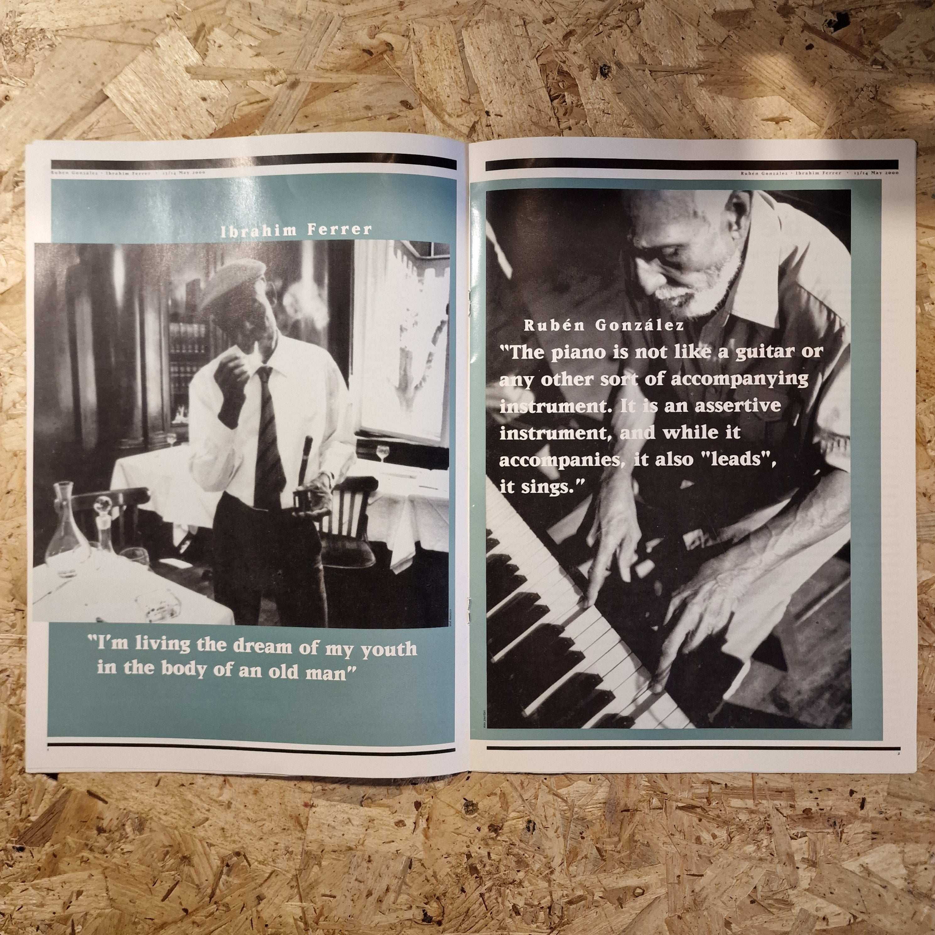 Buena Vista Social Club - Royal Albert Hall Programme (2000)