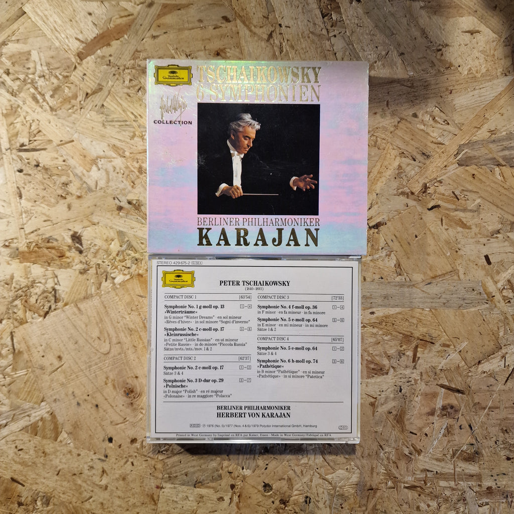 Tschaikowsky - Berliner Philharmoniker, Karajan – 6 Symphonien