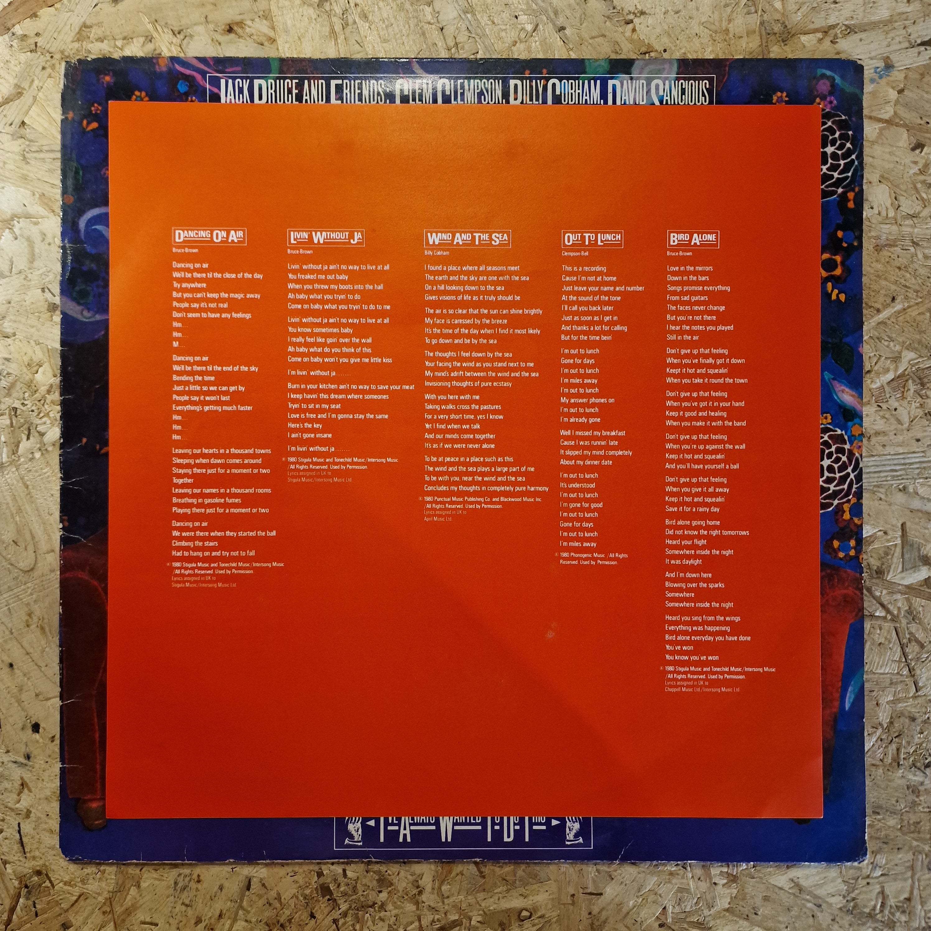 Jack Bruce And Friends – I've Always Wanted To Do This