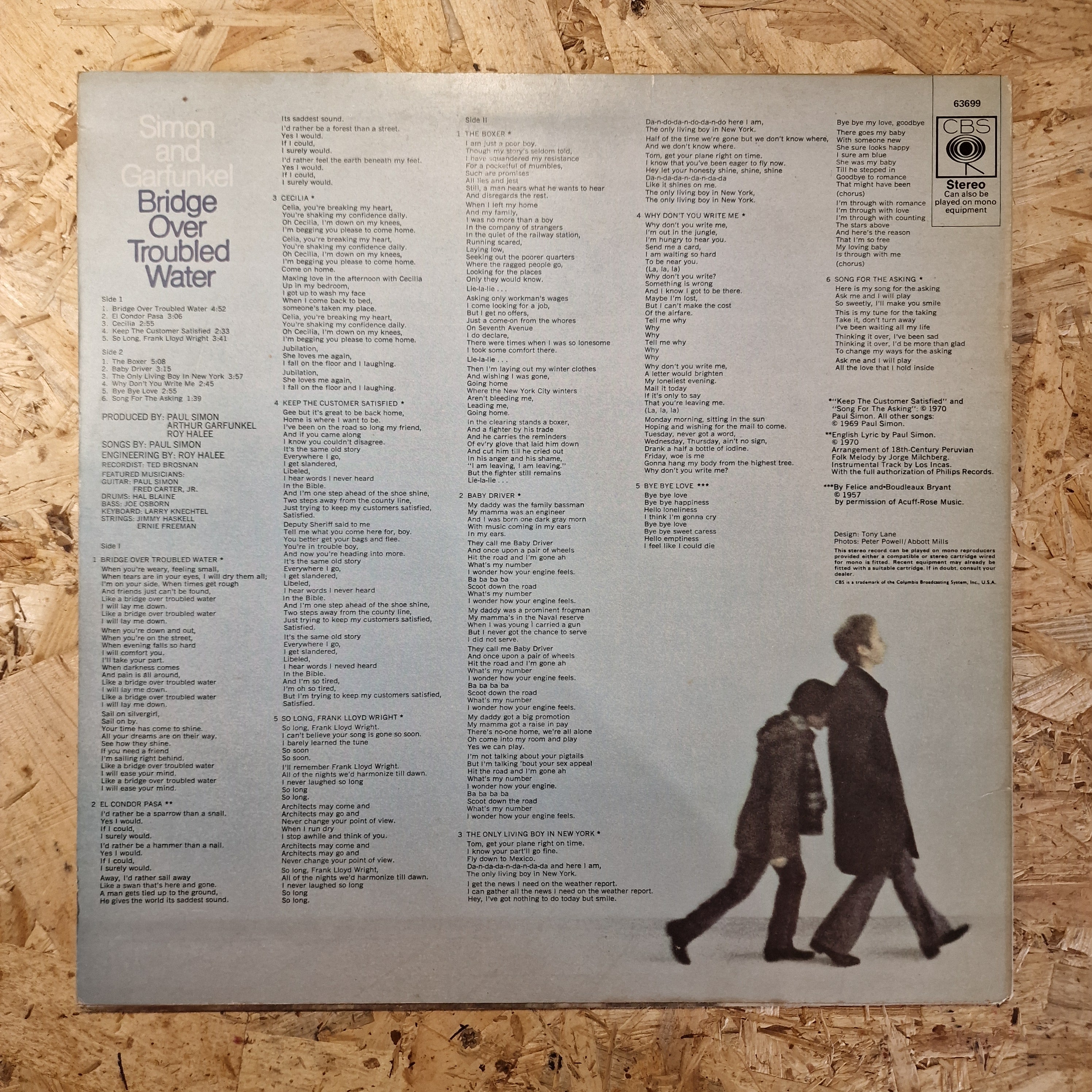 Simon And Garfunkel – Bridge Over Troubled Water
