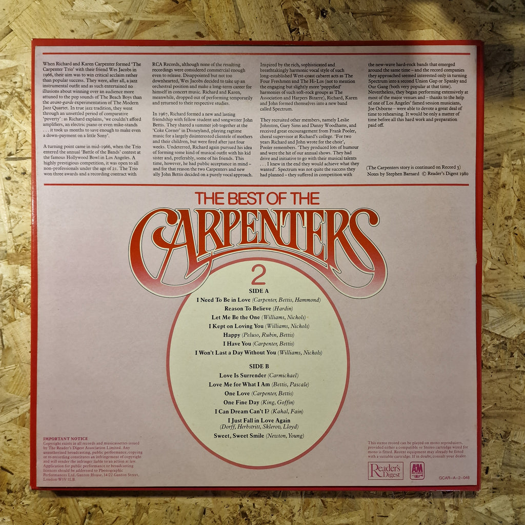 Carpenters – The Best Of The Carpenters
