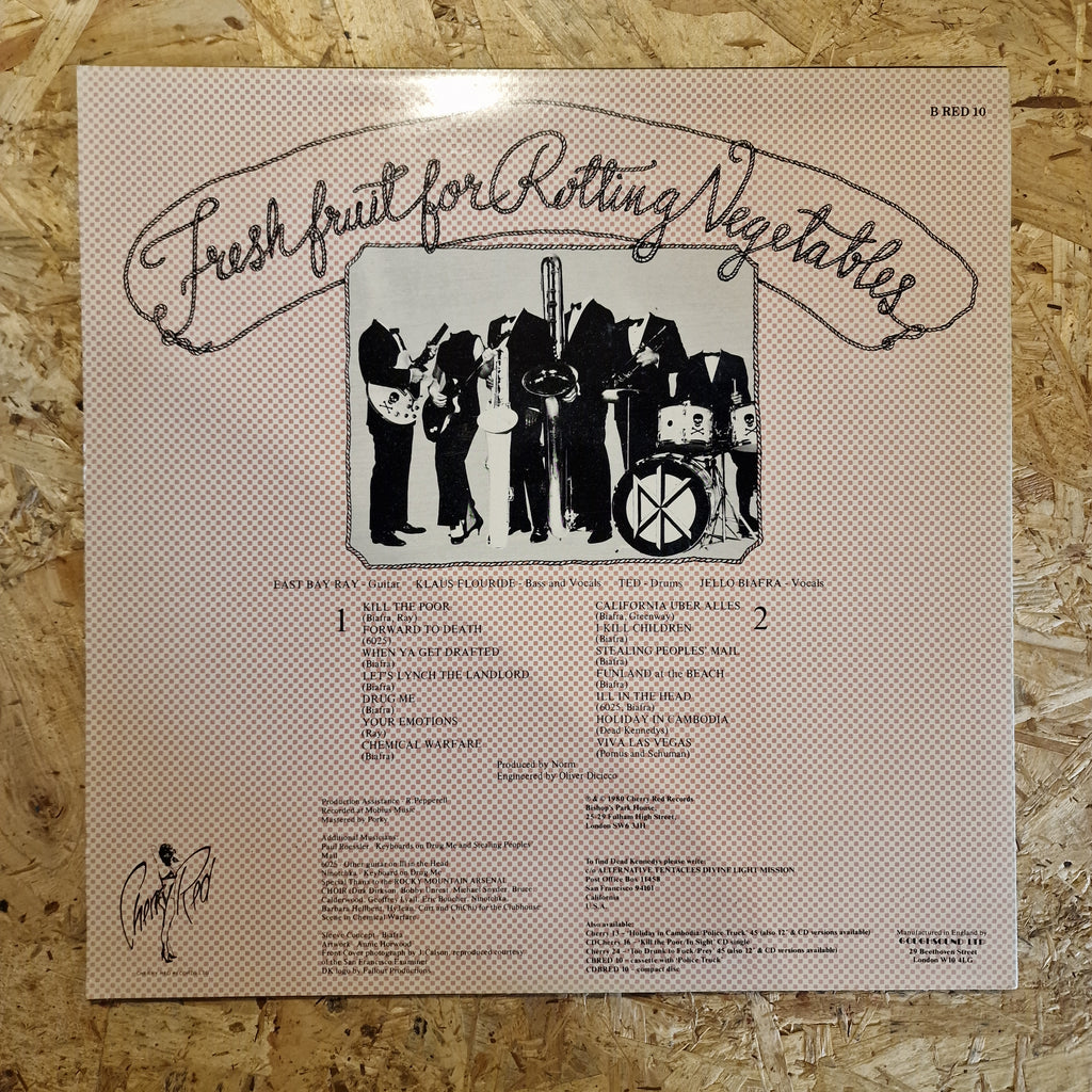 Dead Kennedys ‎– Fresh Fruit For Rotting Vegetables