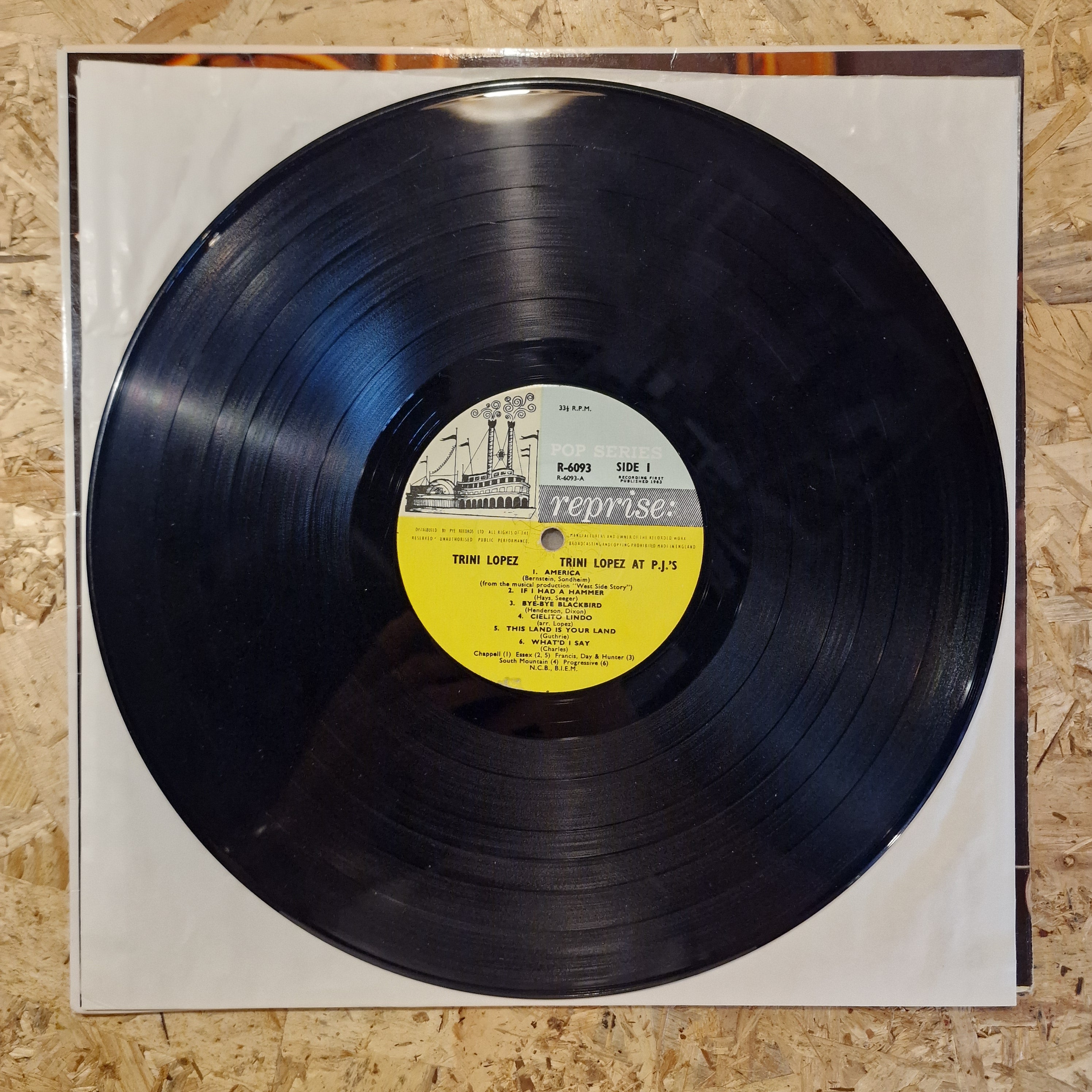 Trini Lopez – Trini Lopez At PJ's