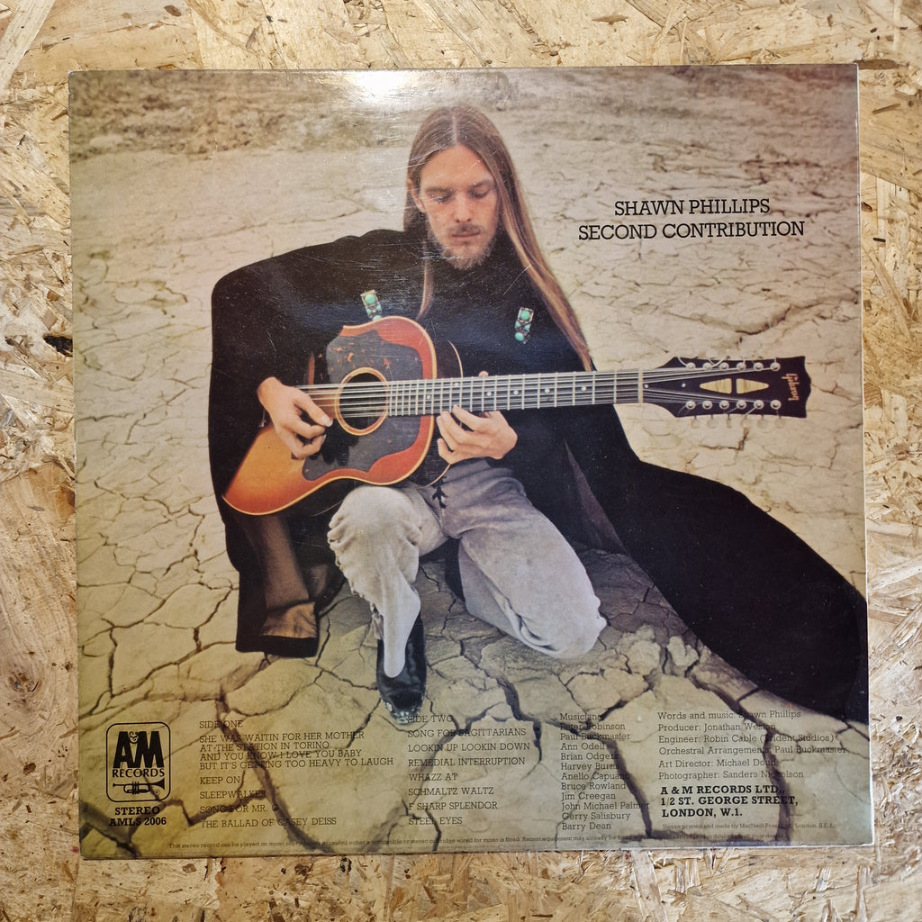 Shawn Phillips ‎– Second Contribution