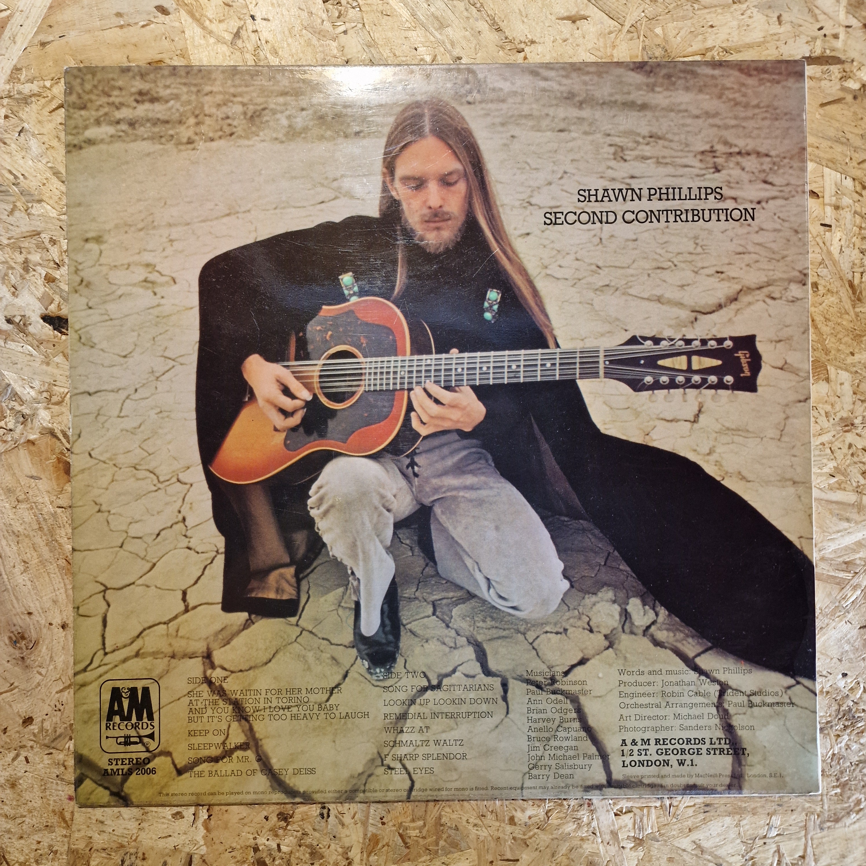 Shawn Phillips ‎– Second Contribution