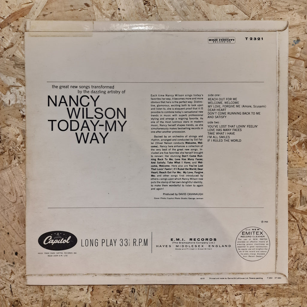 Nancy Wilson – Today - My Way
