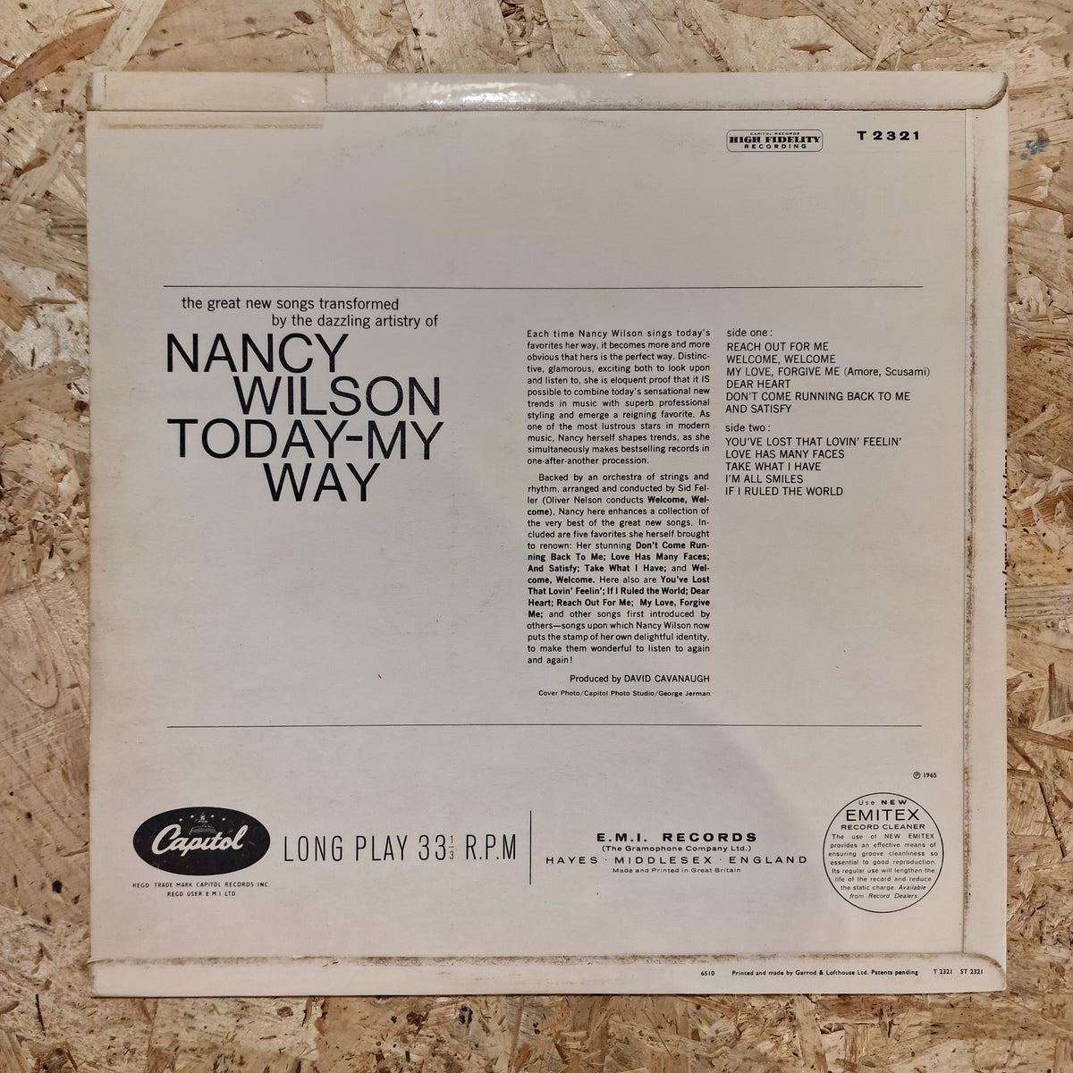 Nancy Wilson – Today - My Way