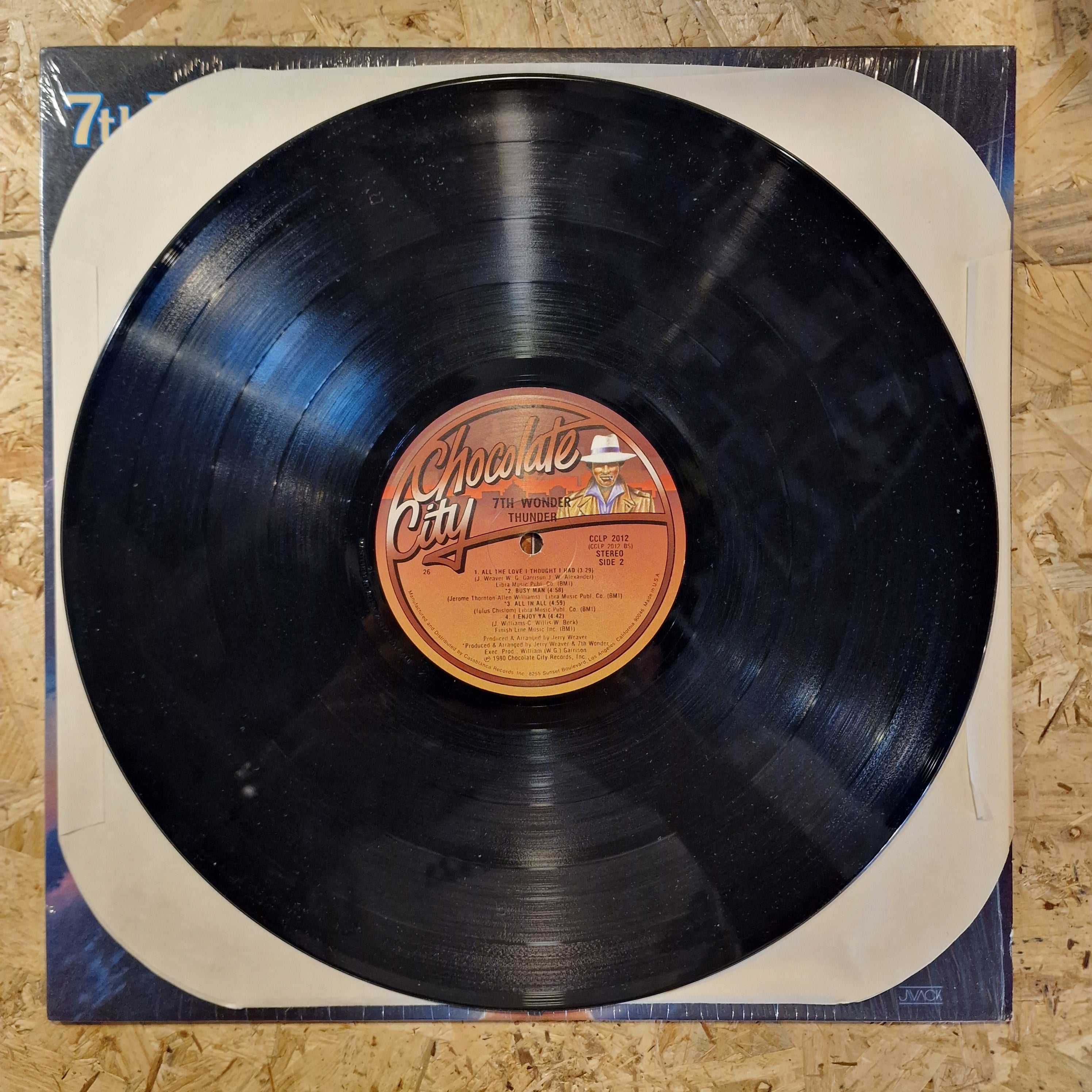 7th Wonder ‎– Thunder 1980 US Press