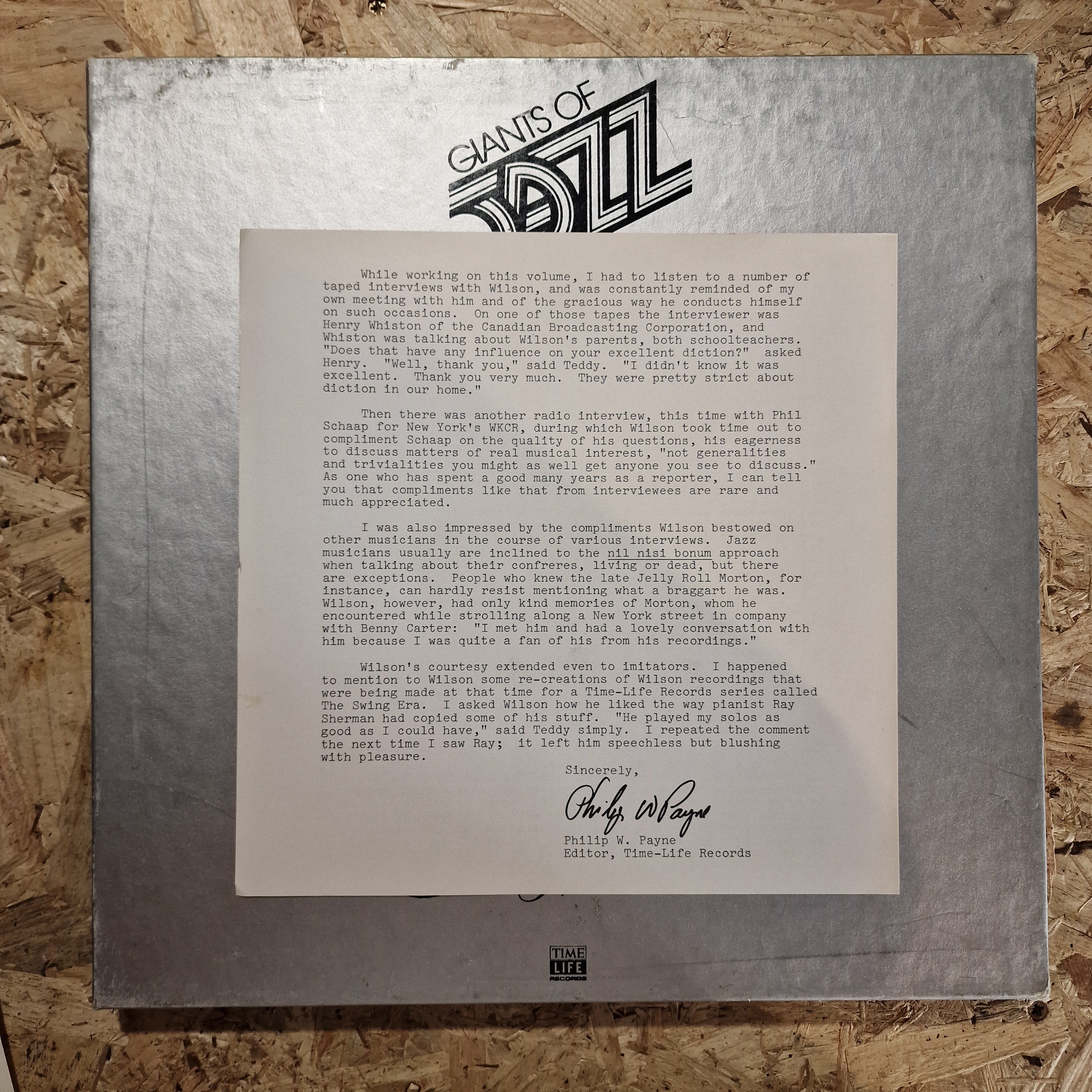Teddy Wilson – Teddy Wilson