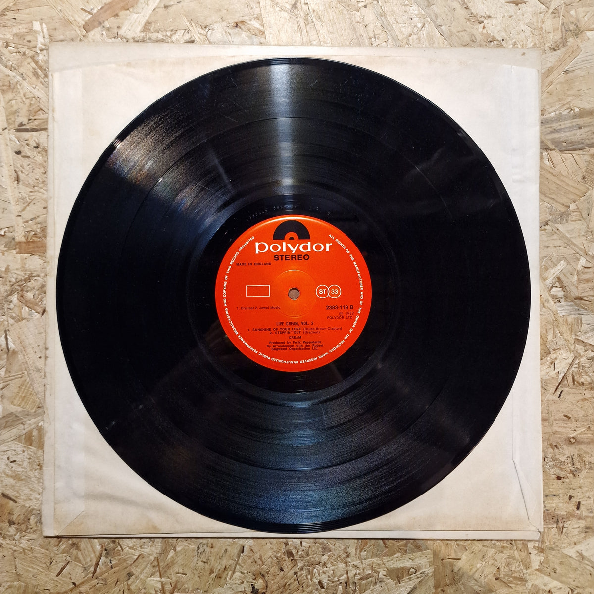 Cream – Live Cream Vol II