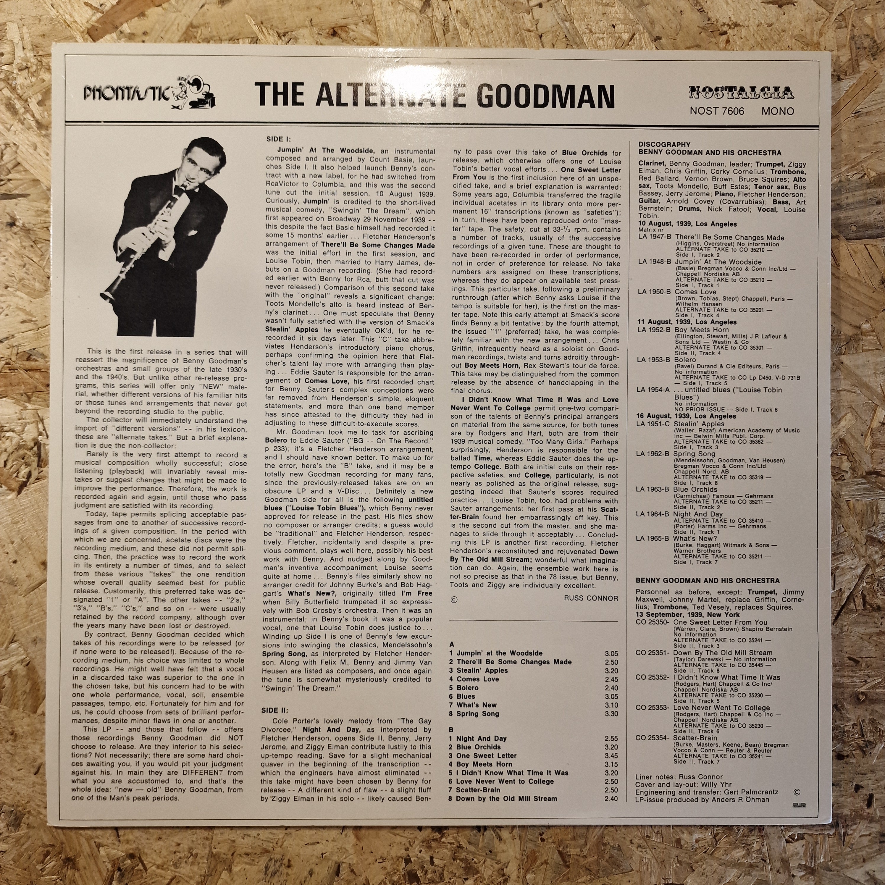 Benny Goodman And His Orchestra – The Alternate Goodman - Vol. I