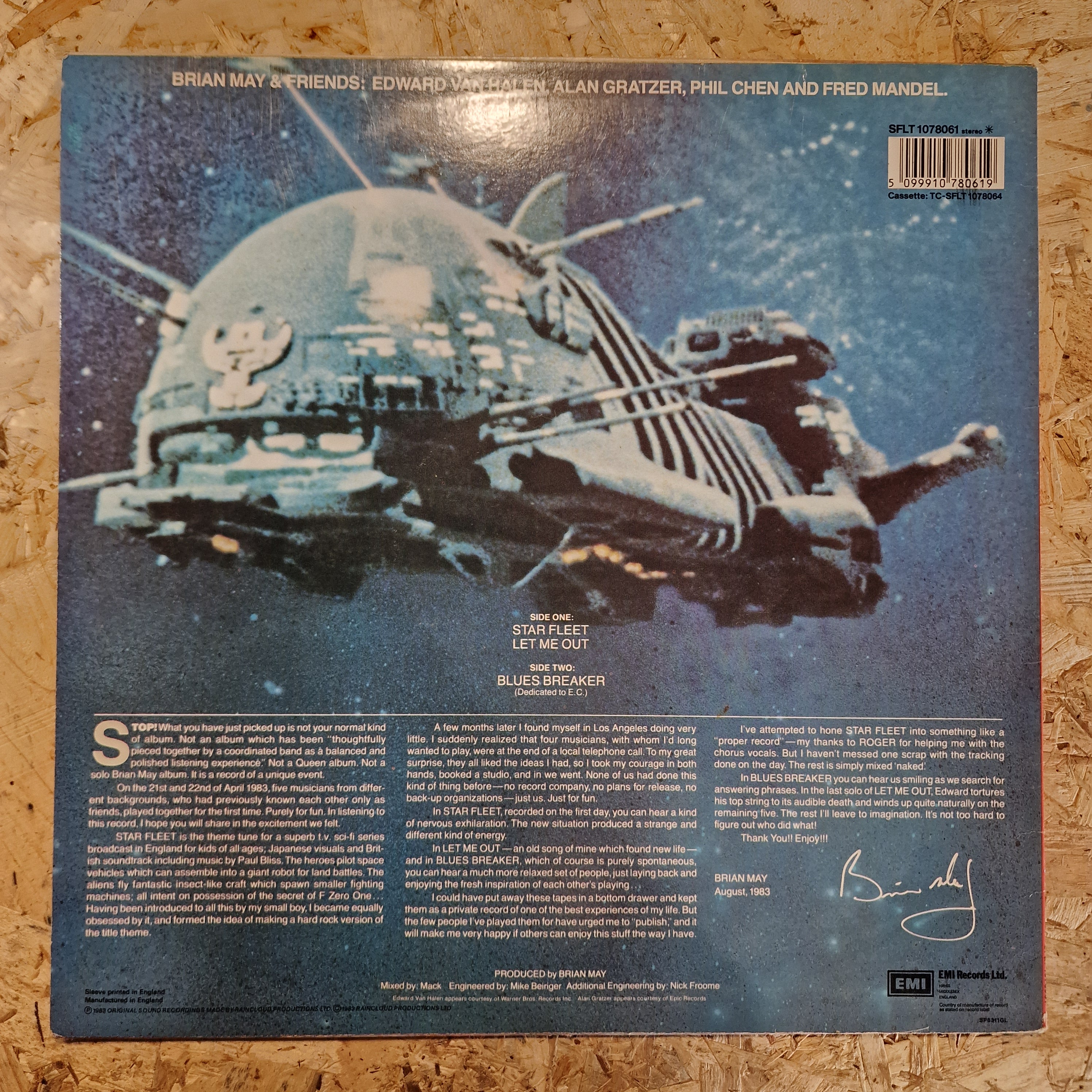 Brian May + Friends – Star Fleet Project