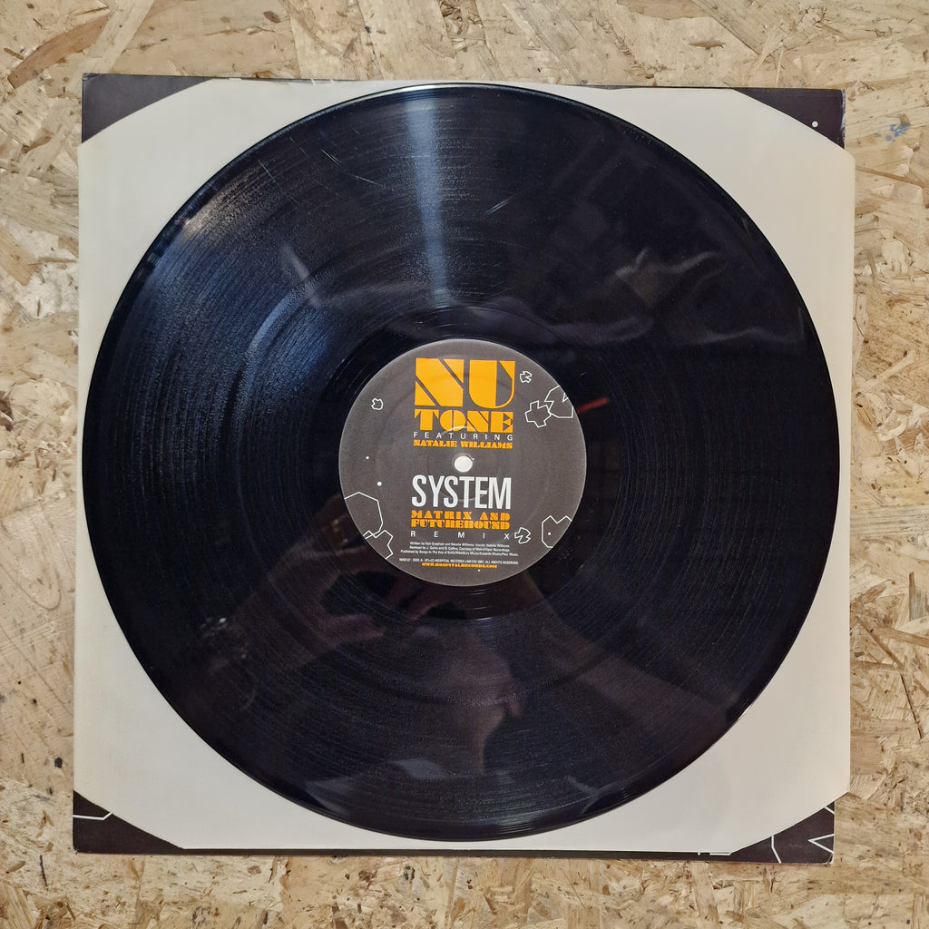 Nu Tone Featuring Natalie Williams – System (Matrix And Futurebound Remix) Backed With Second Connection