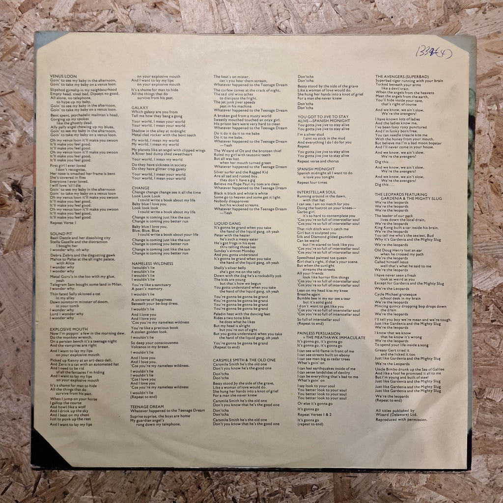Marc Bolan & T. Rex – Zinc Alloy And The Hidden Riders Of Tomorrow Or A Creamed Cage In August
