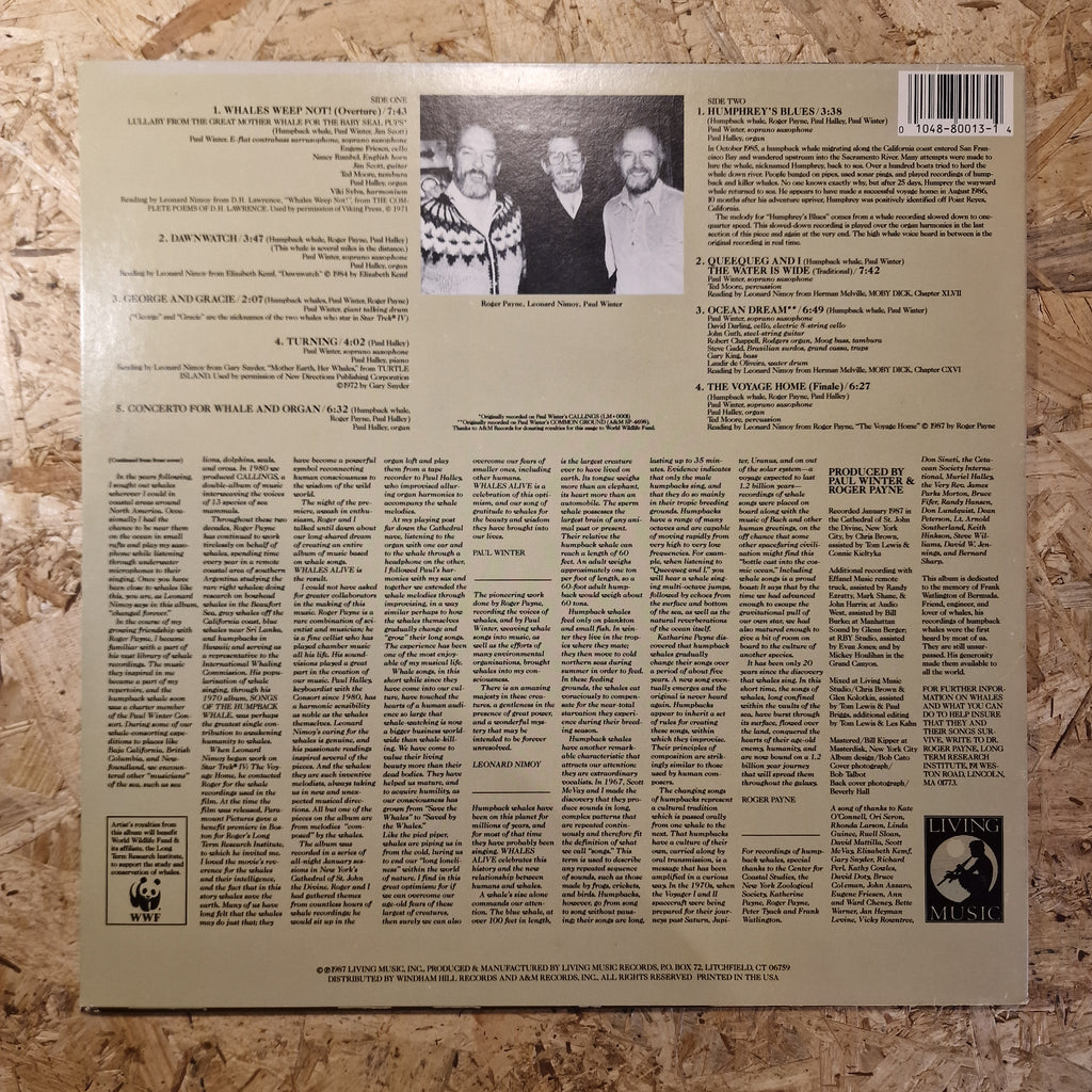 Paul Winter / Paul Halley – Whales Alive