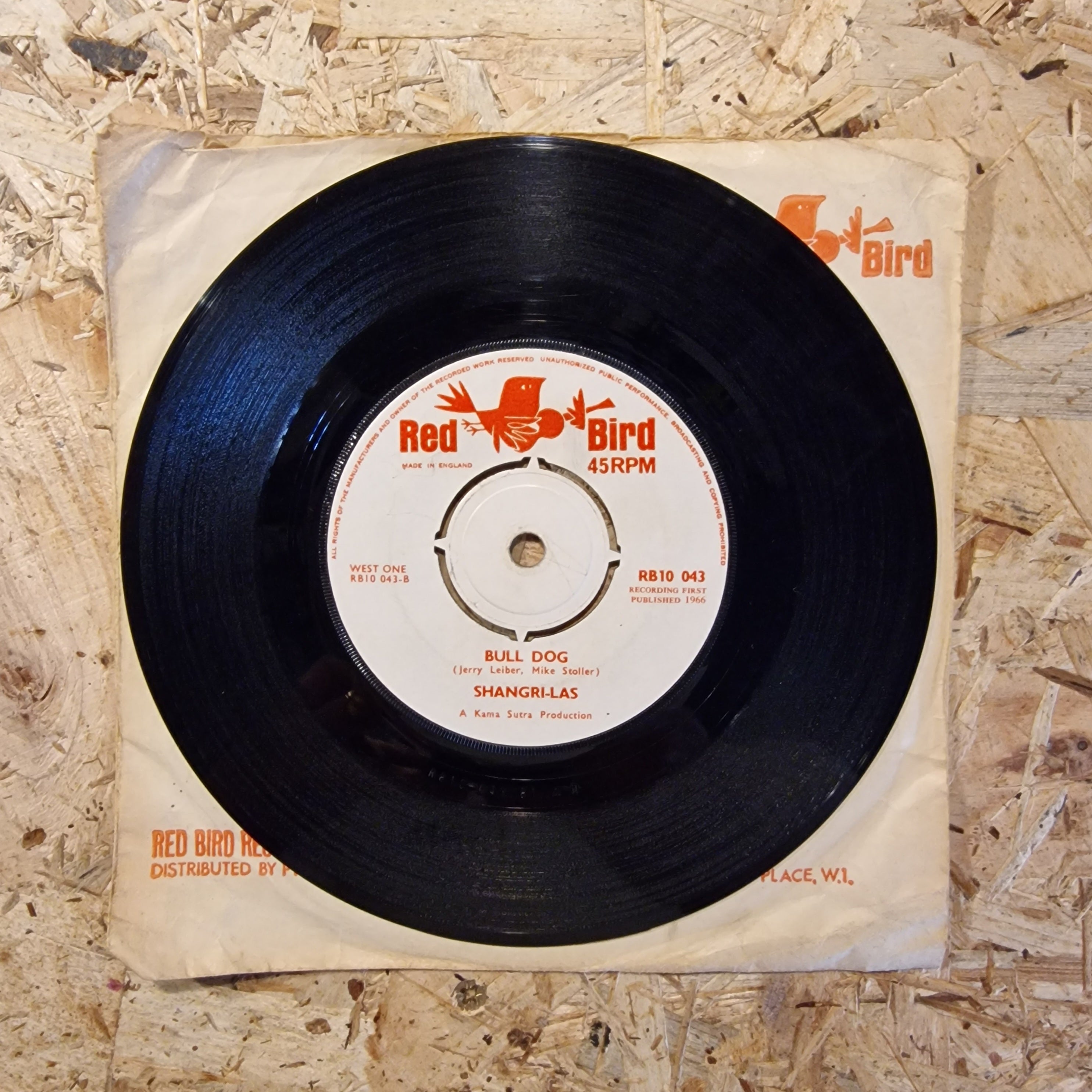 The Shangri-Las – I Can Never Go Home Any More 7" Single 1966 UK Press