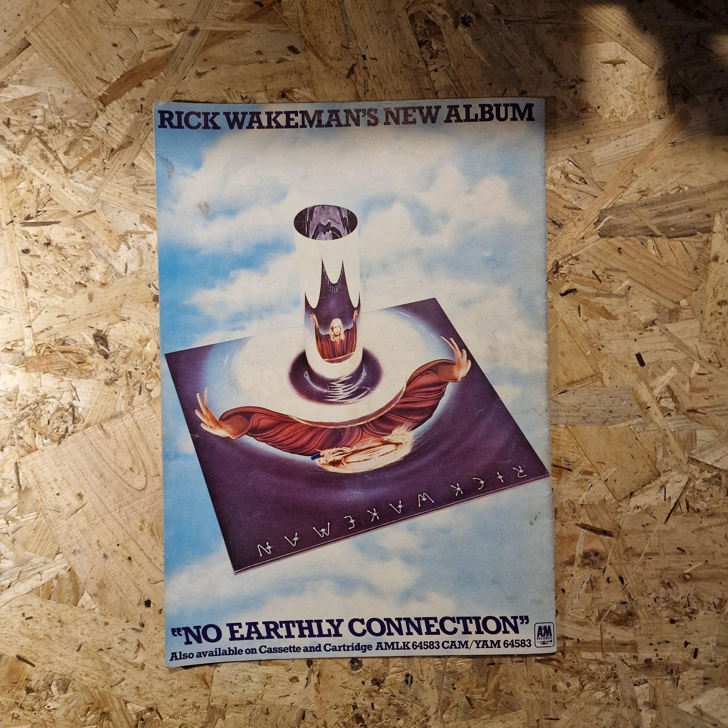 Rick Wakeman - F.A. Challenge Tankard Final Souvenir Programme (1976)